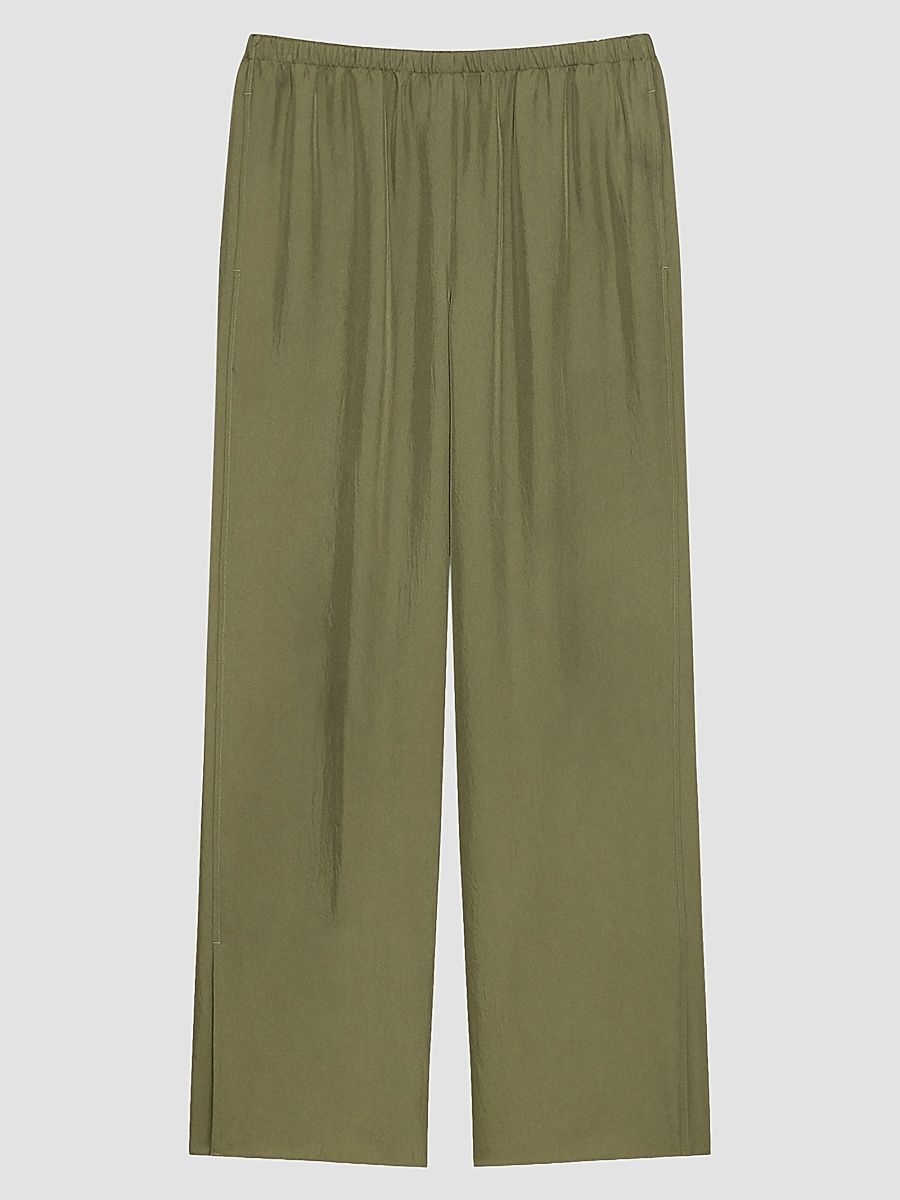 Women's Relaxed Pants - Forest Moss - Size XL