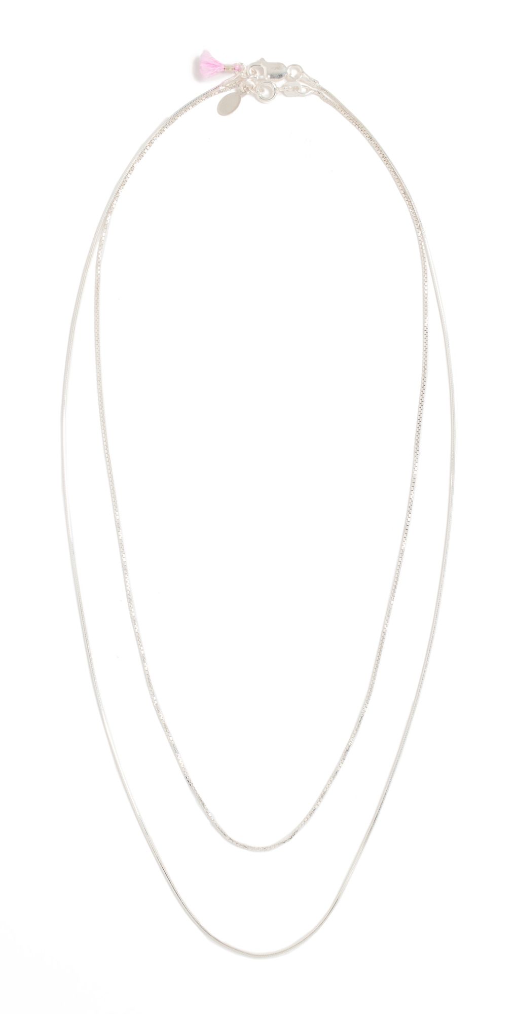 SHASHI Silver Line Necklace Silver One Size