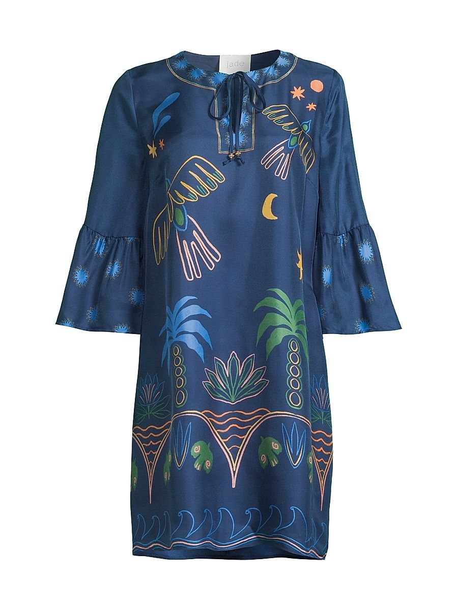 Women's Lorianne Shift Minidress - Del Mar - Size Medium