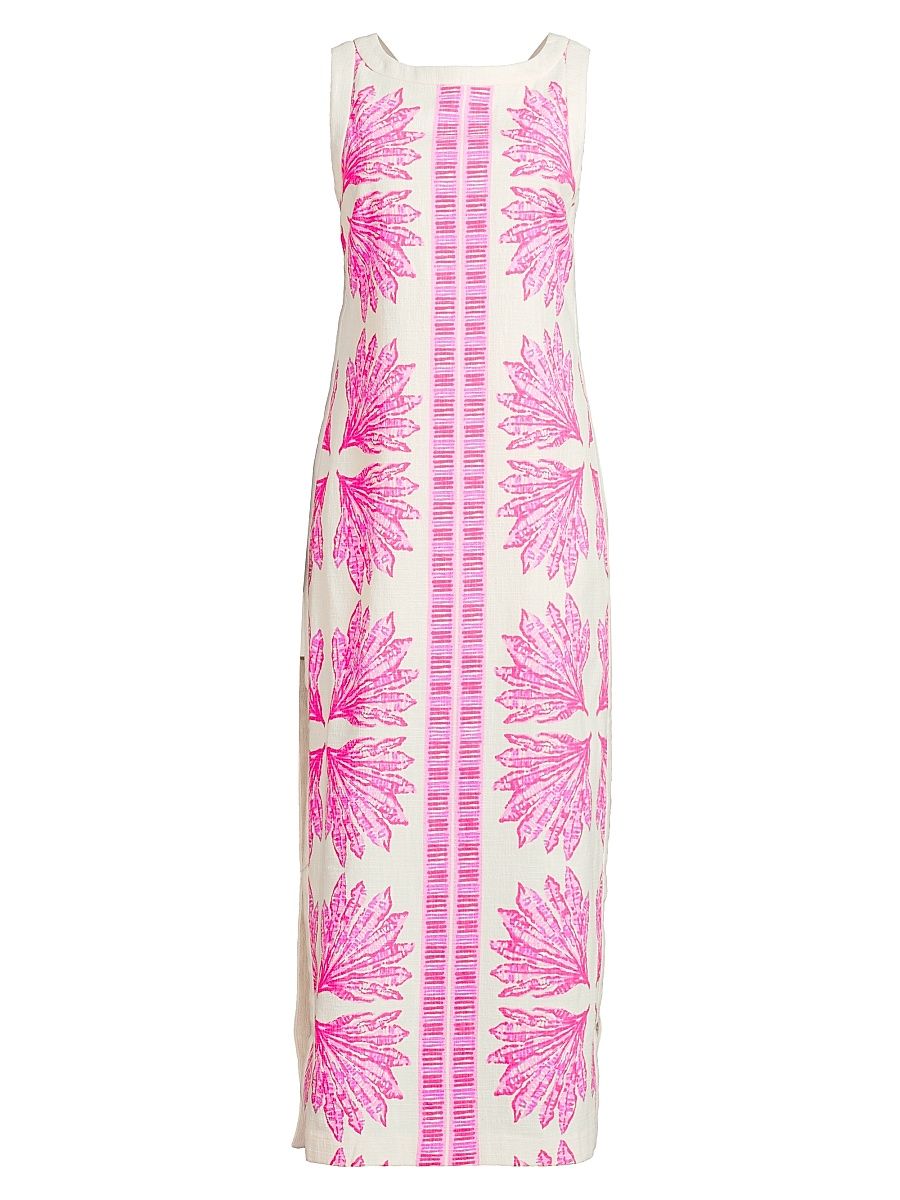 Women's Eleanora Maxi Shift Romper - Pink Bliss - Size 12