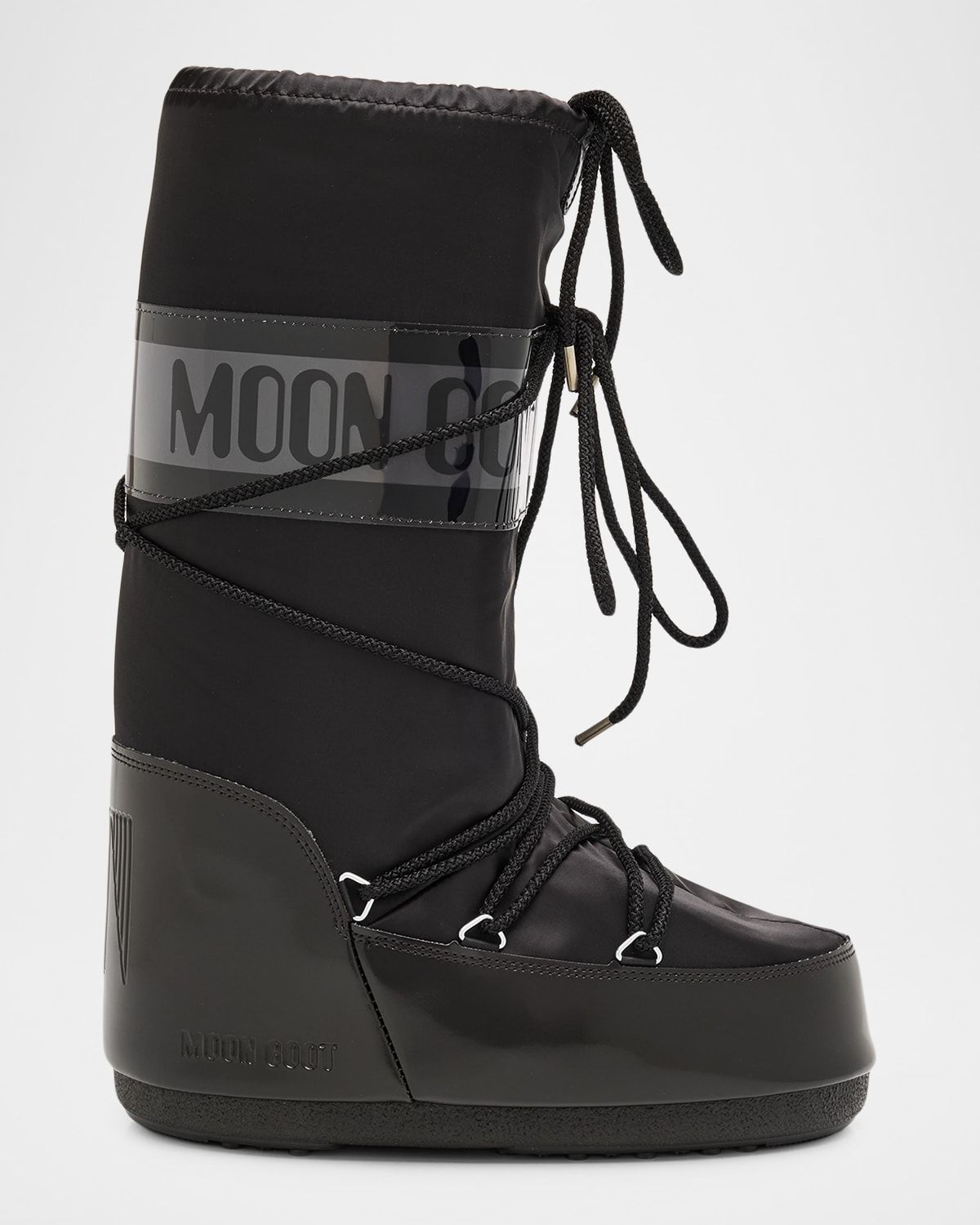 Icon Glance Satin Knee-High Snow Boots