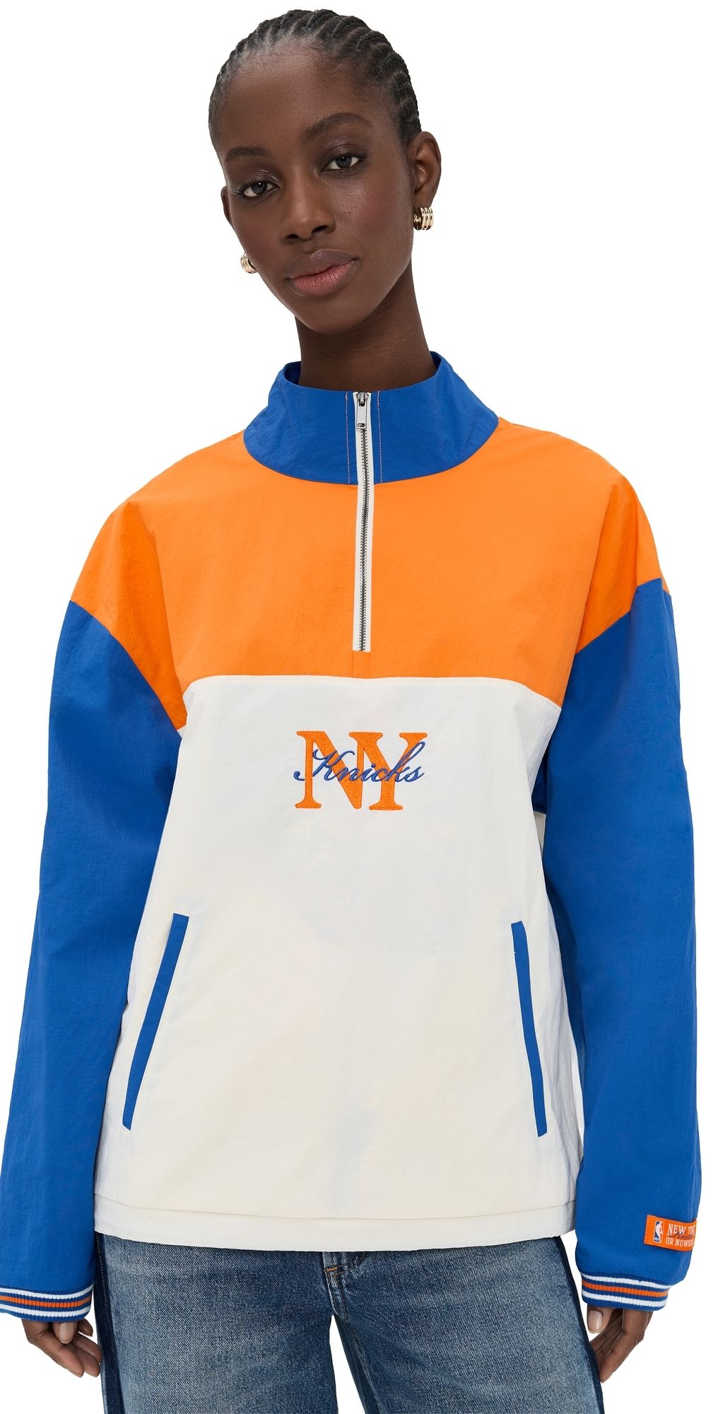 New York or Nowhere Knicks Rafters Windbreaker Multi 3XL