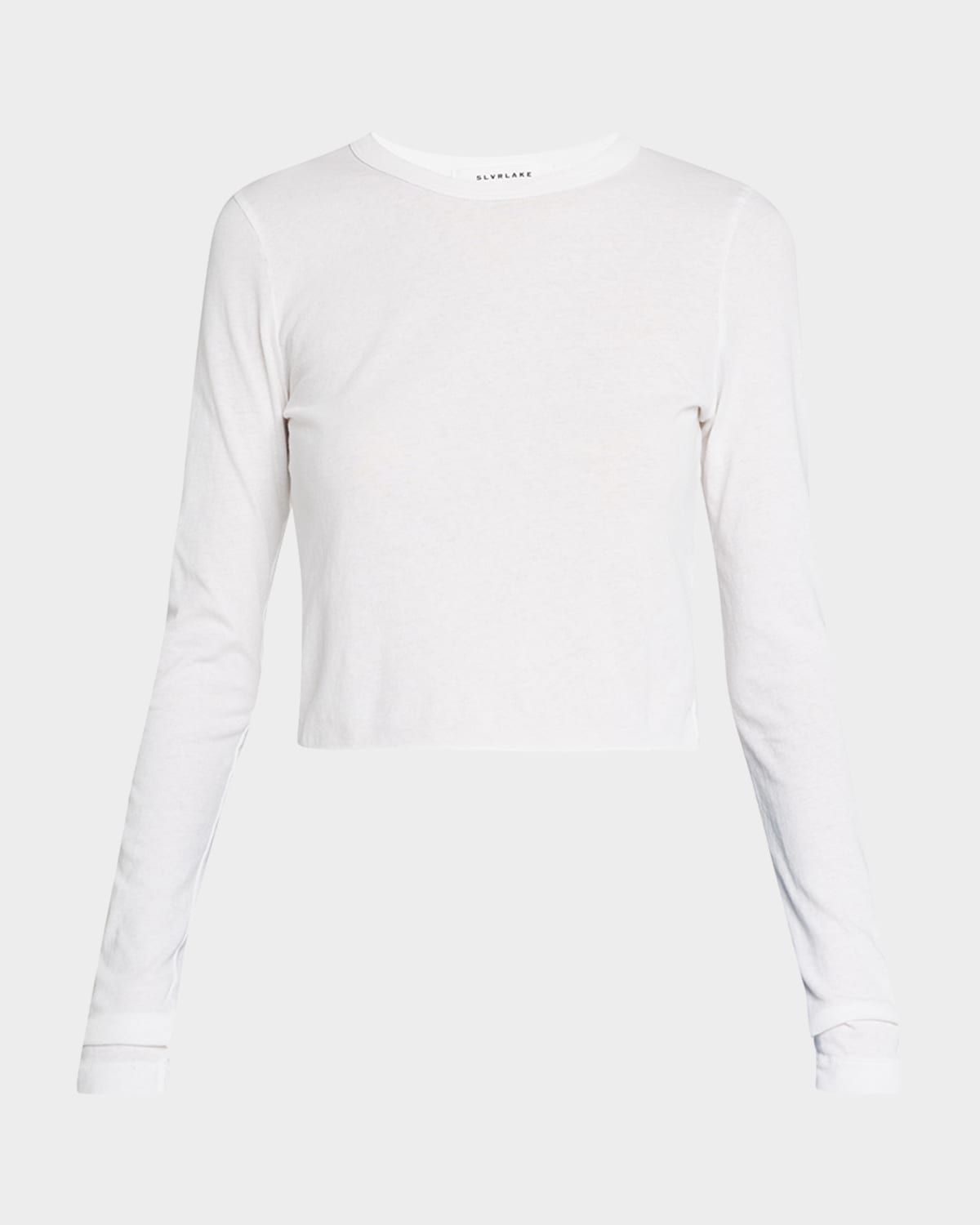 Long Sleeve Cropped Baby Tee