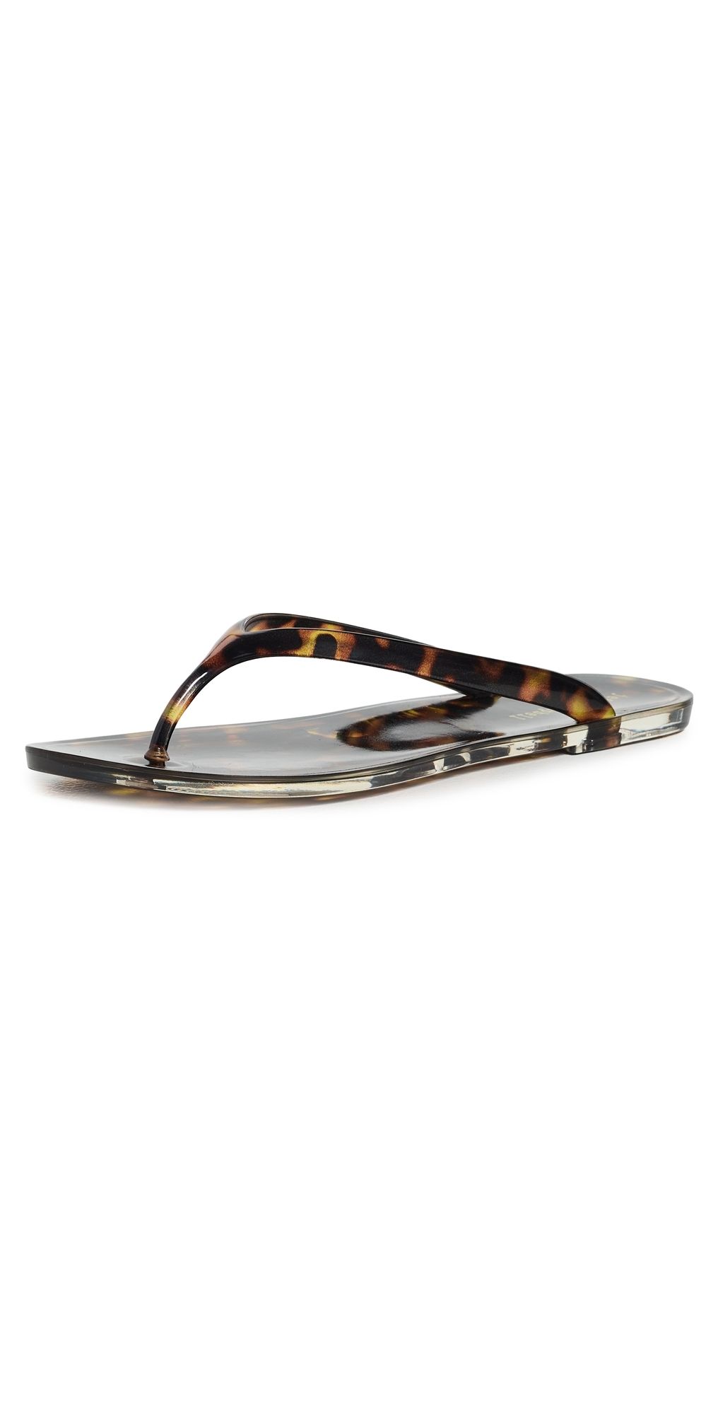 Jeffrey Campbell Beach Day Jelly Flip Flop Tortoise 11