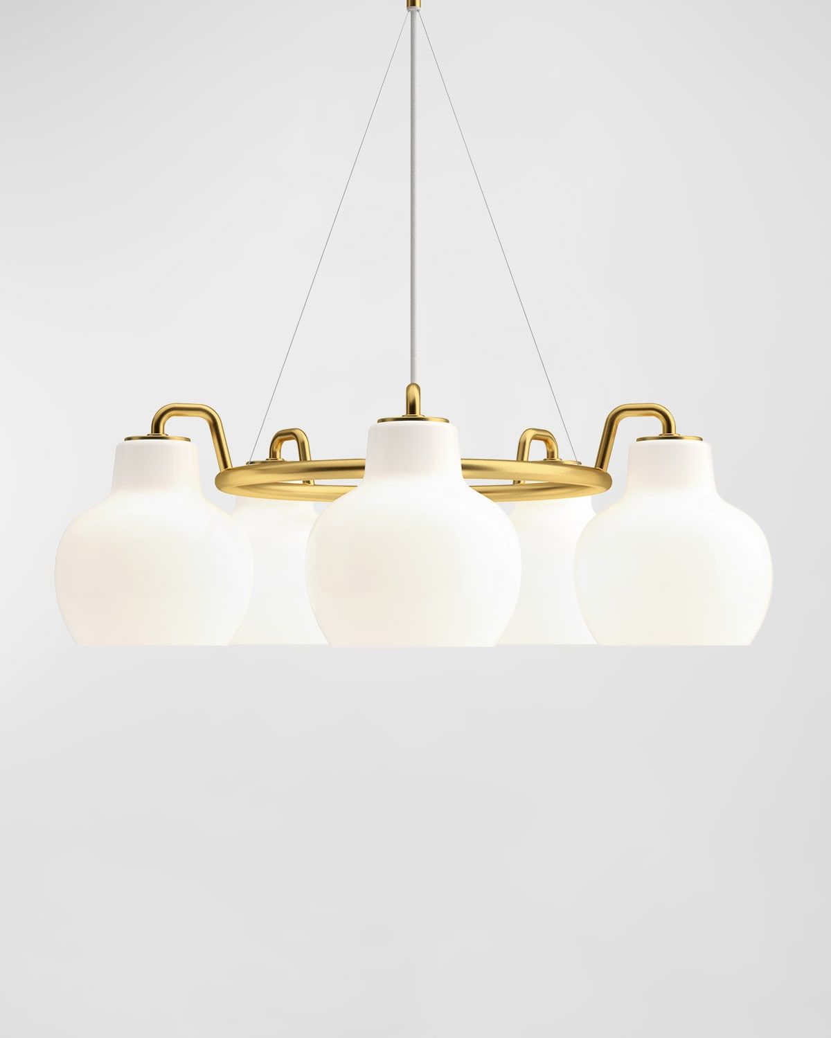 VL Ring Crown 5-Light Chandelier, 9"