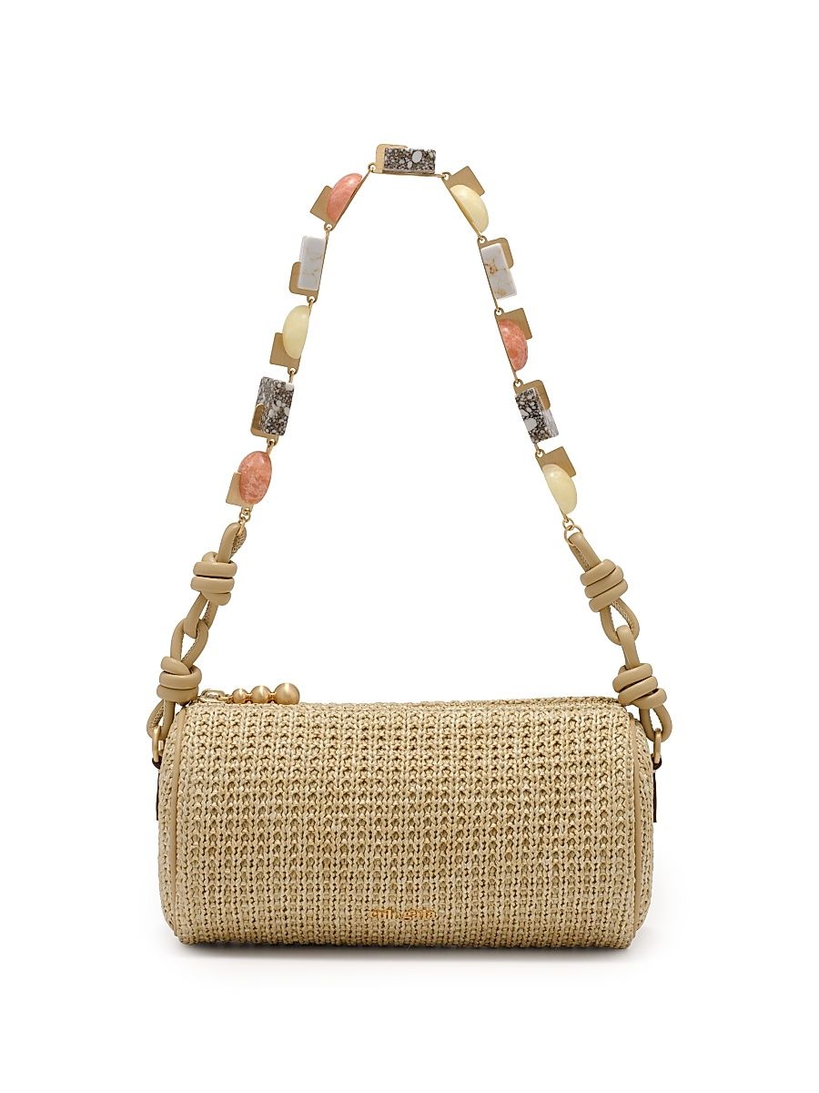 Women's Zozina Embellished Shoulder Bag - Natural