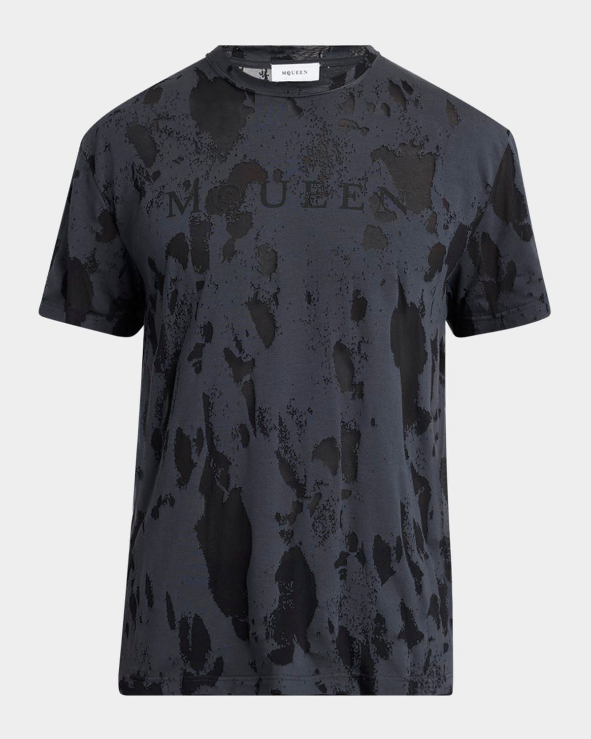 Men & apos;s Burnout Logo T-Shirt