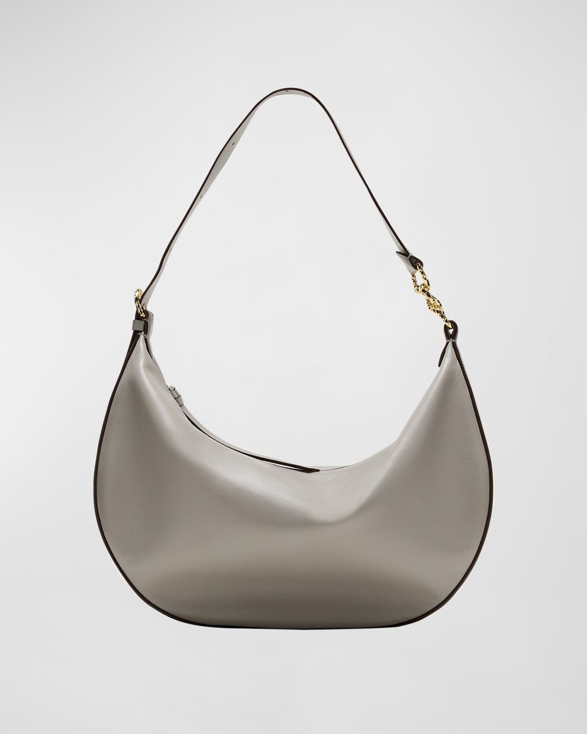 Twyla Large Calf Leather Hobo Bag