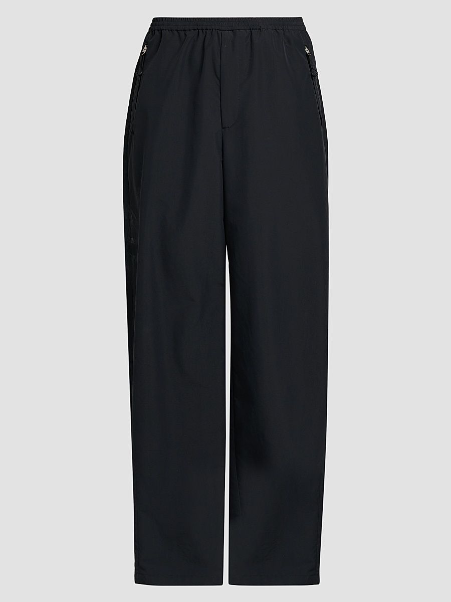Men's Wide-Leg Pull-On Tech Trousers - Black - Size 32