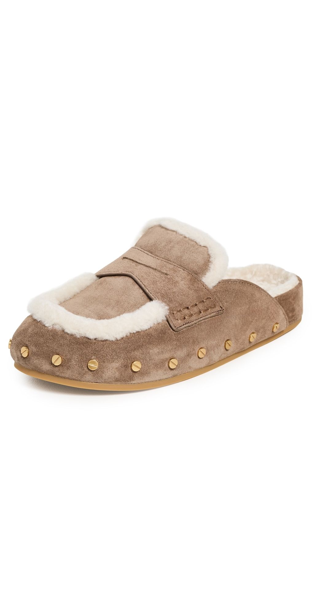 Veronica Beard Fenix Clogs Bark/Ecru 5