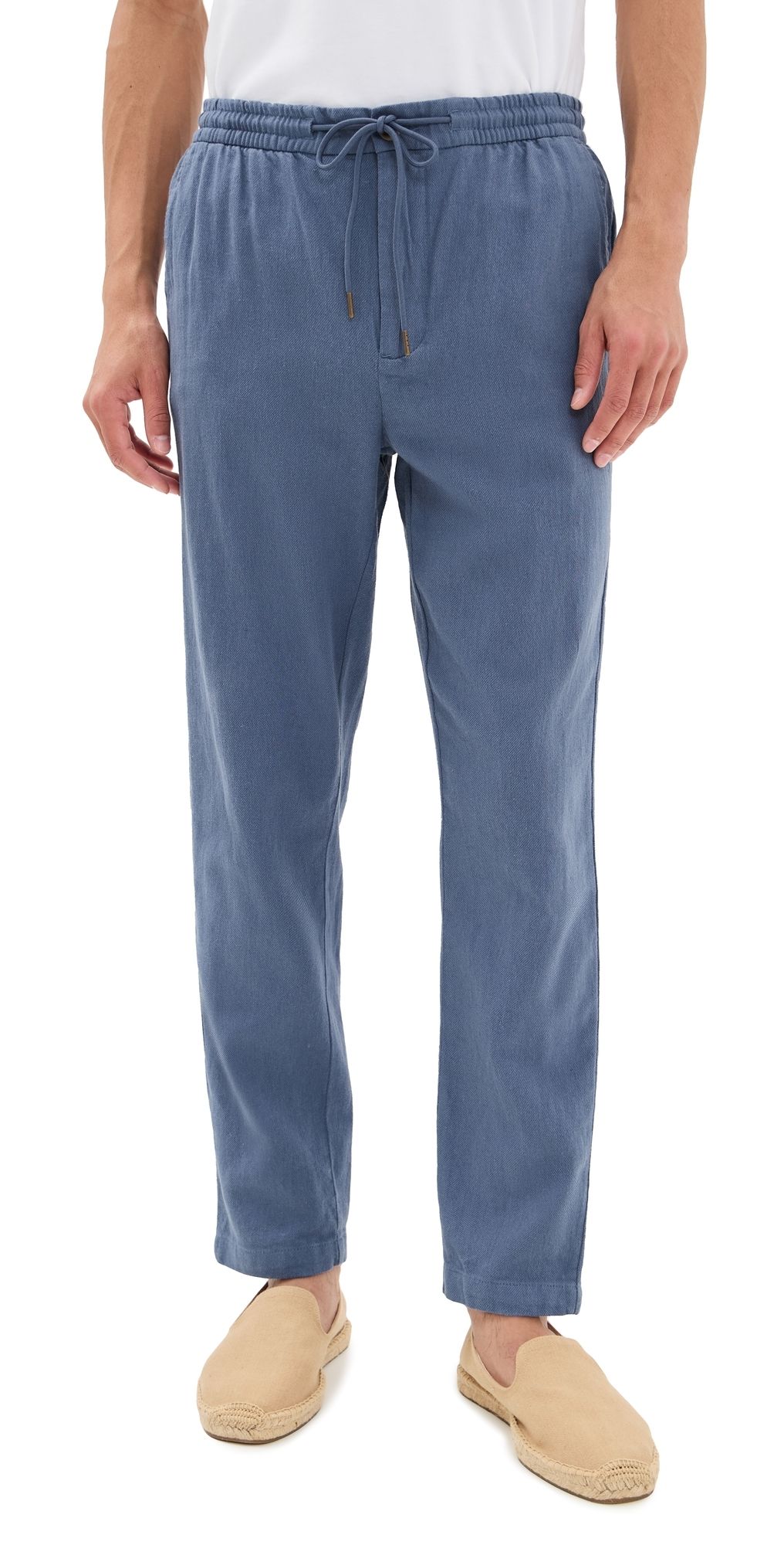 RAILS Callum Drawstring Pants Washed Blue M