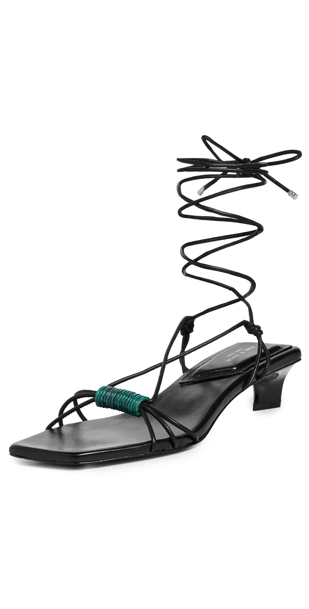 rag & bone Liv Strappy Sandals Black 38.5