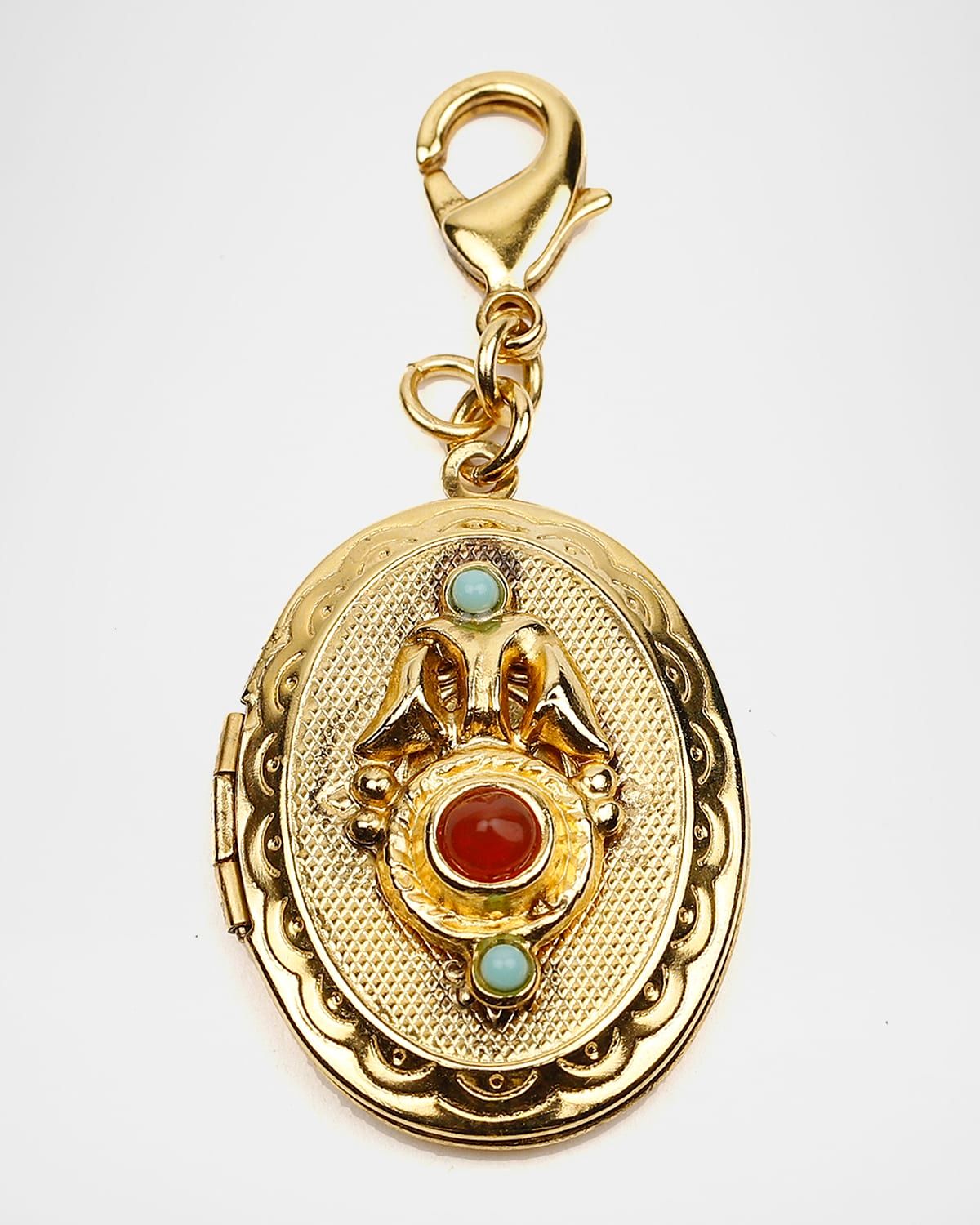 Oval Locket Charm