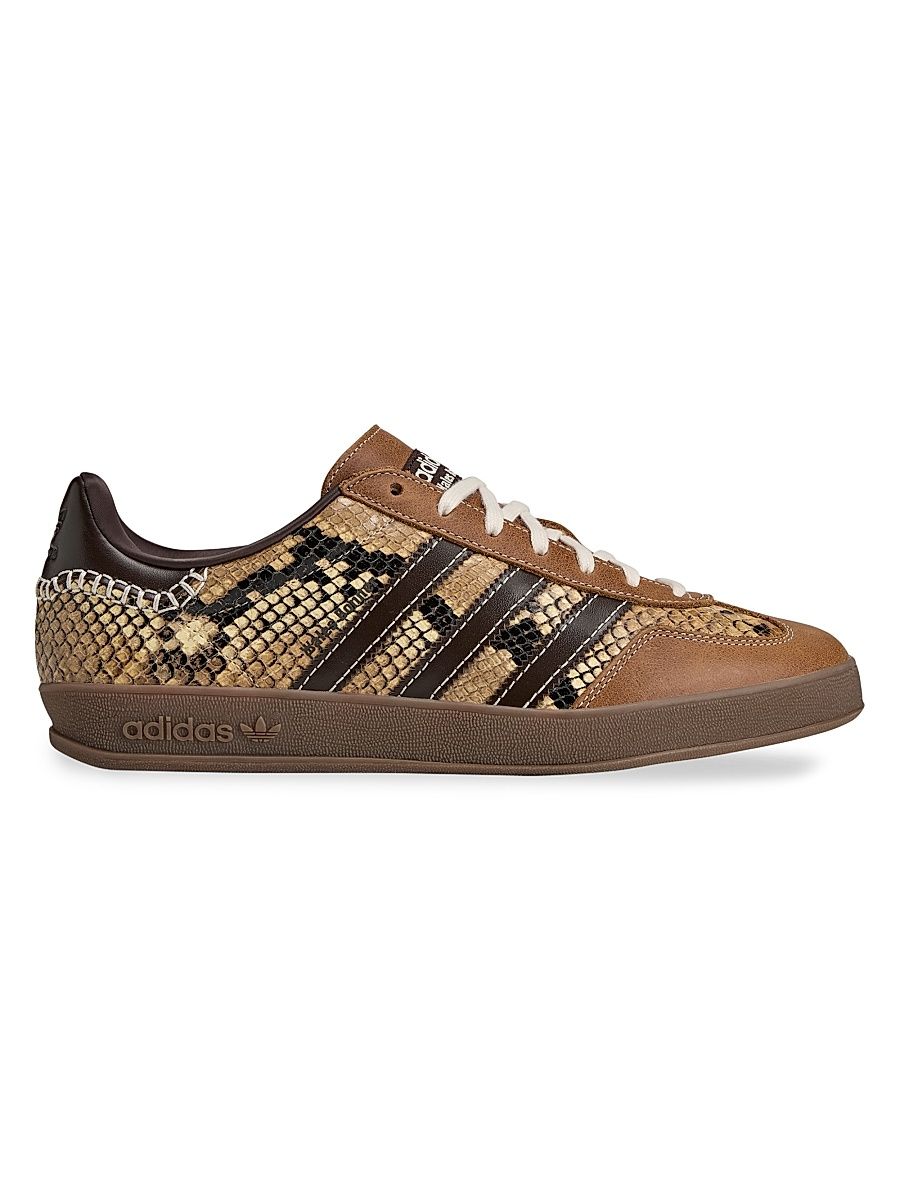 Men's adidas x Wales Bonner Gazelle Snake Low-Top Sneakers - Dust Rust - Size 6