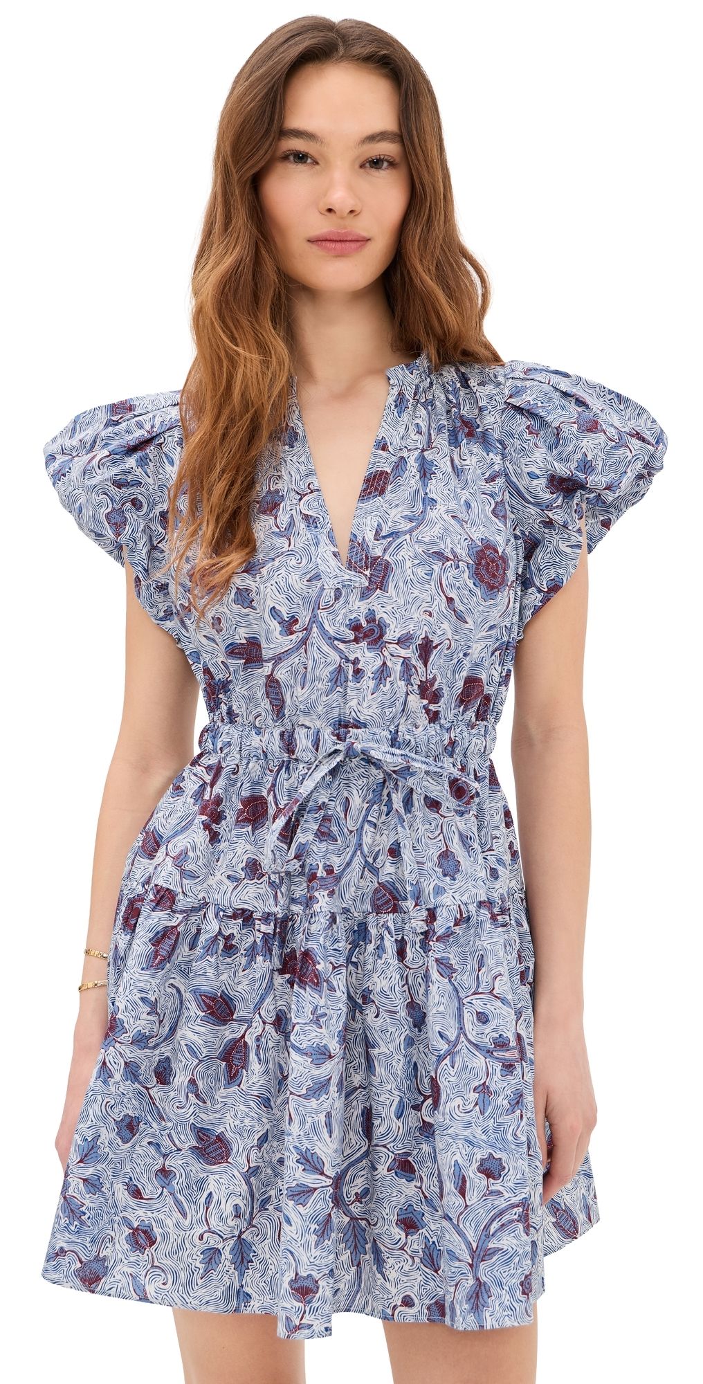 Ulla Johnson Izel Cotton Mini Dress Gardenia 4