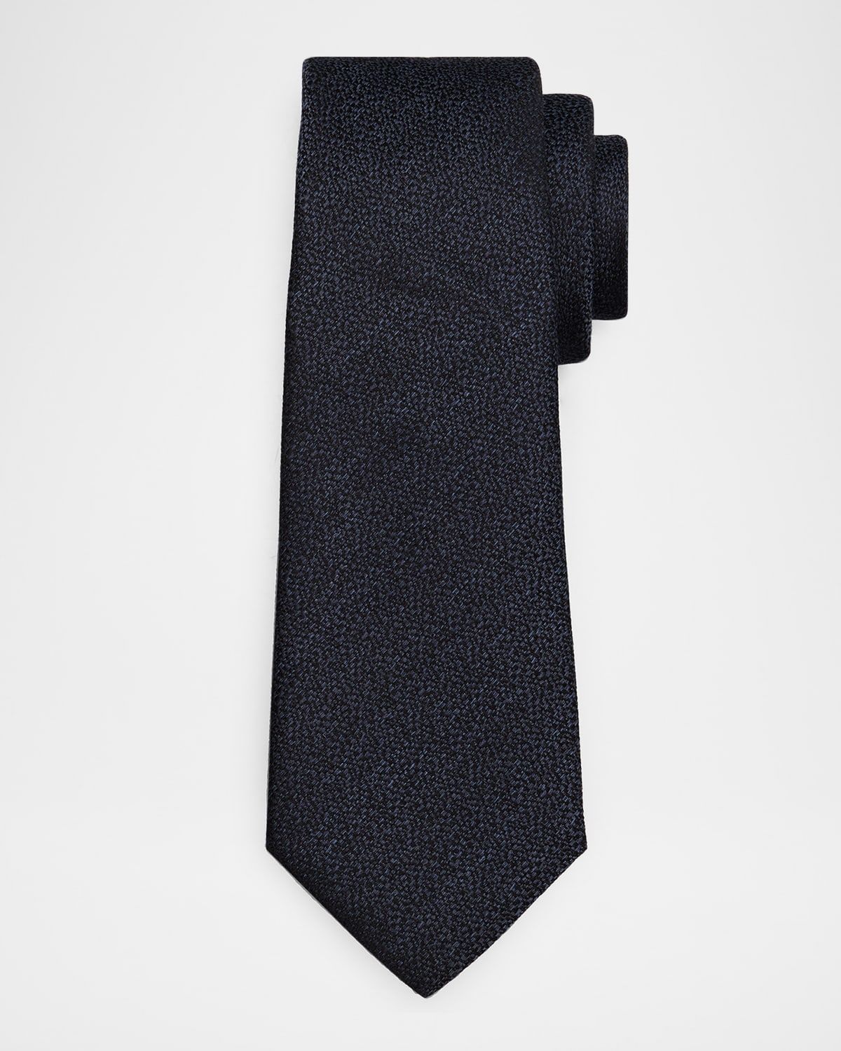 Men & apos;s Silk and Cashmere Micro-Jacquard Tie