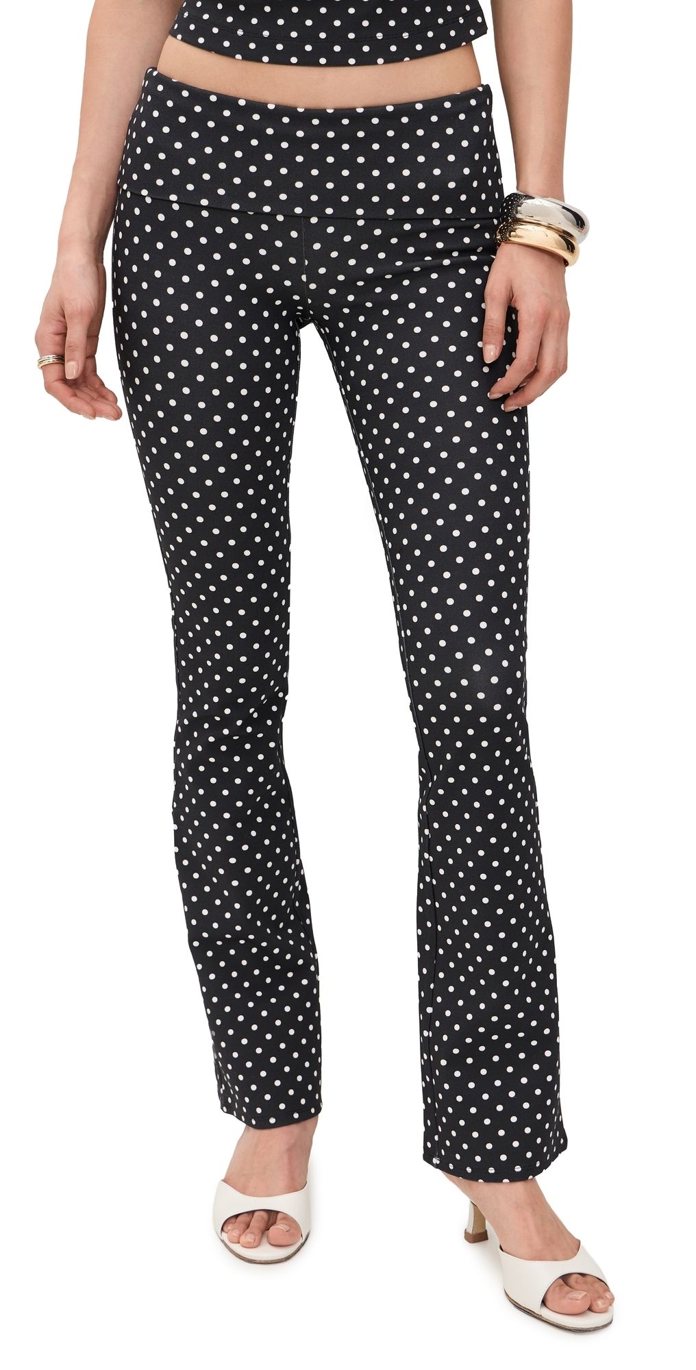 Miaou Alba Pants Black Small Dot M