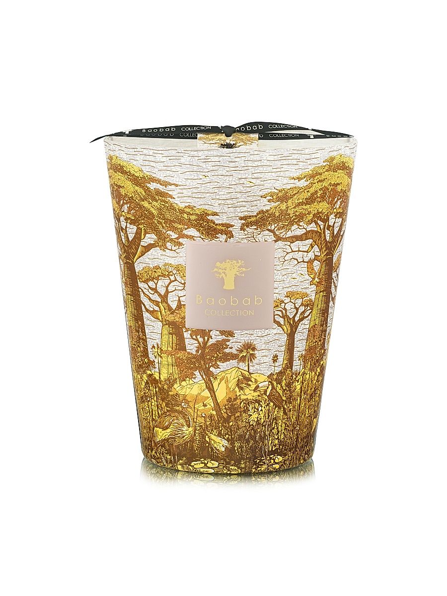 Sacred Trees Boukani Scented Candle - Yellow - Size Small