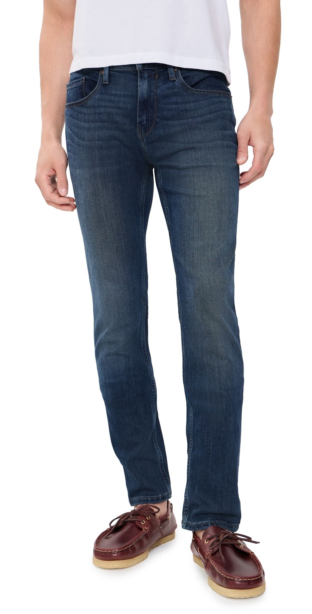 PAIGE Federal Transcend Slim Straight 32 Jeans Blakely 33
