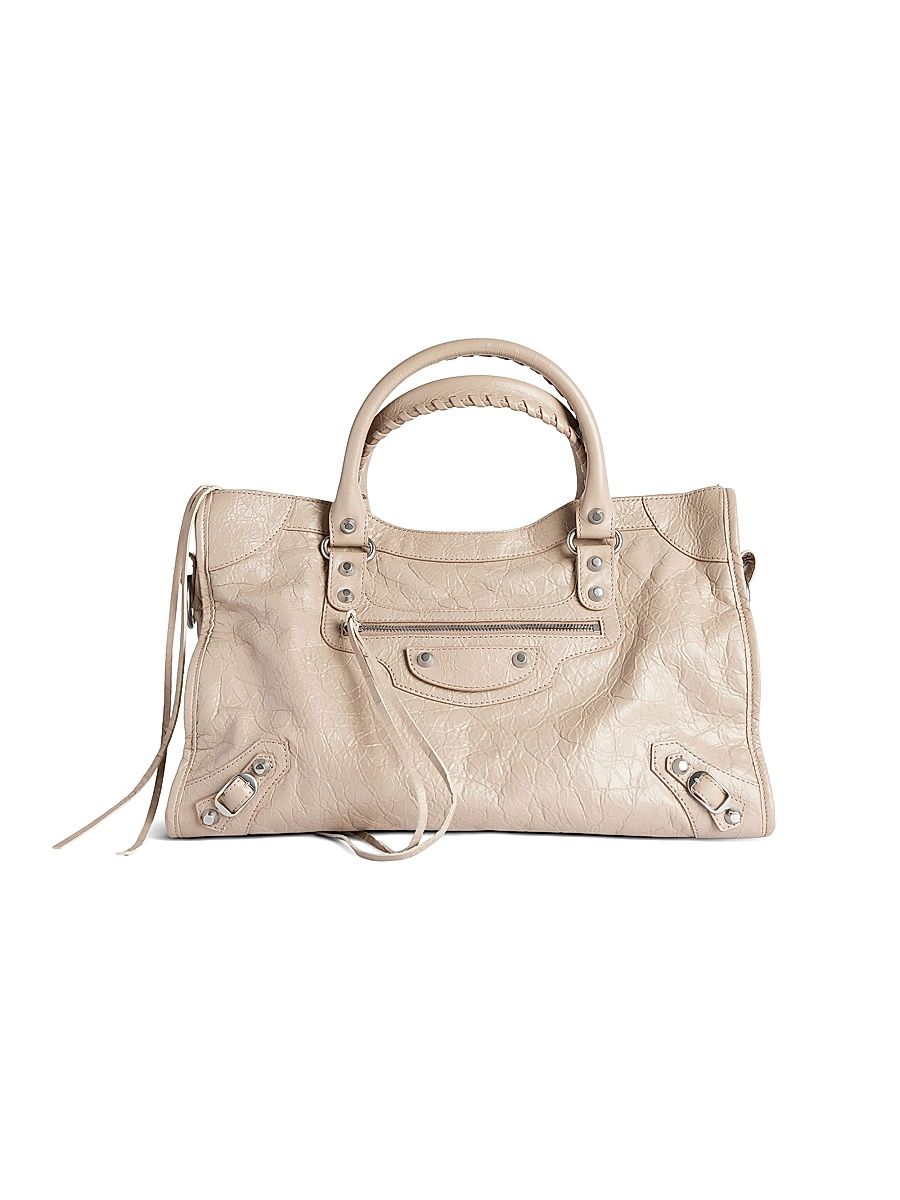 Women's Le City Medium Top Handle Bag - Beige