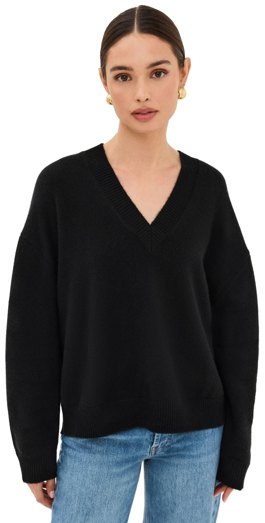 ANINE BING Lee Sweater Black L