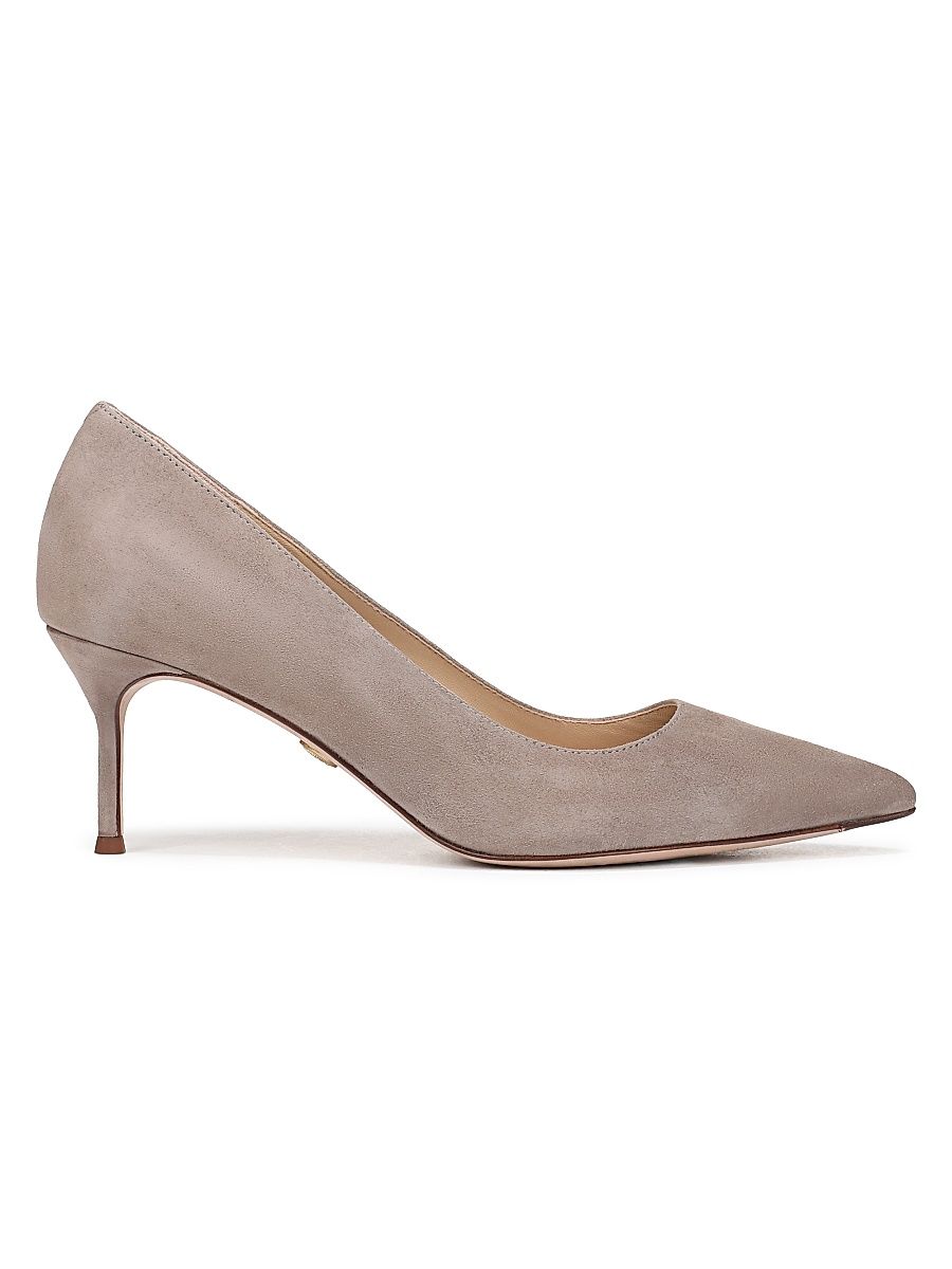 Women's Rita 65MM Suede Pumps - Bark - Size 11