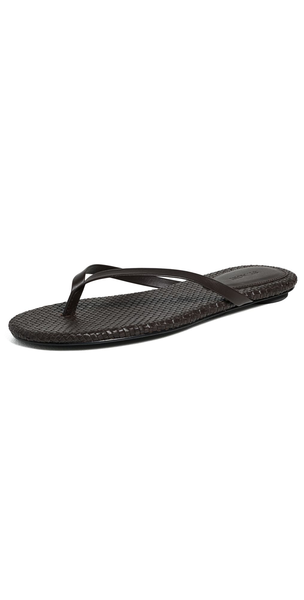 St. Agni Woven Flip Flops Coffee 38