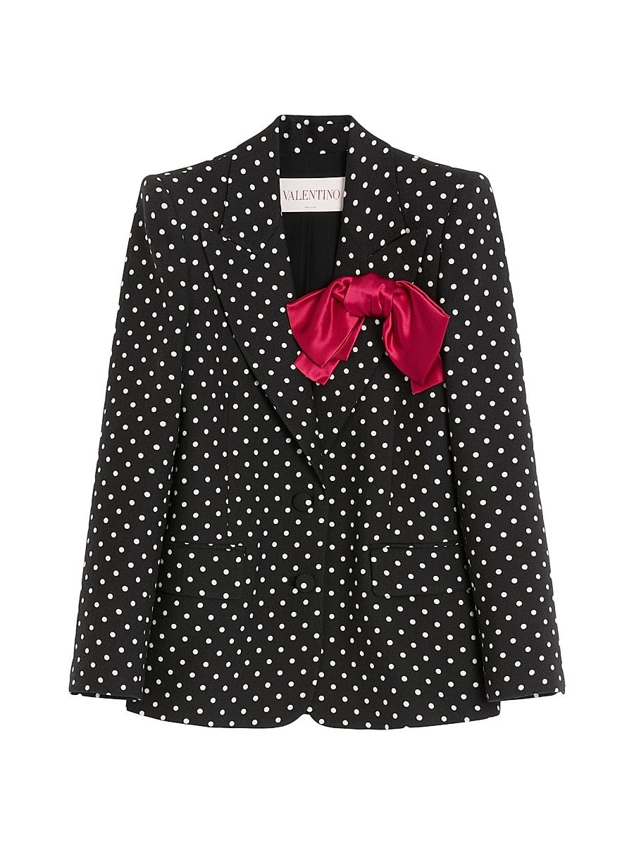 Women's Supergran Plusdepois Print Jacket - Birch Black - Size 4