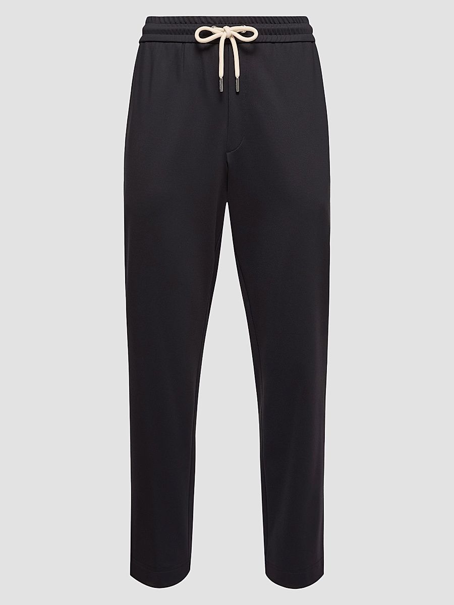 Men's Sweatpants in Technical Jersey - Dark Blue - Size XXL