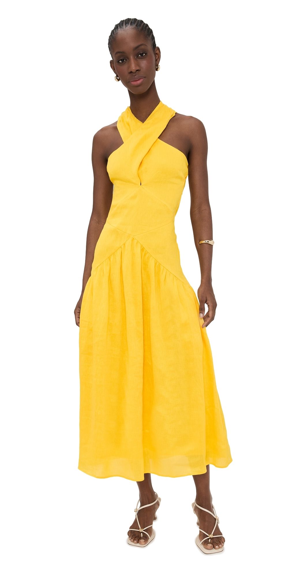 Merlette Zadie Dress Lemon 12
