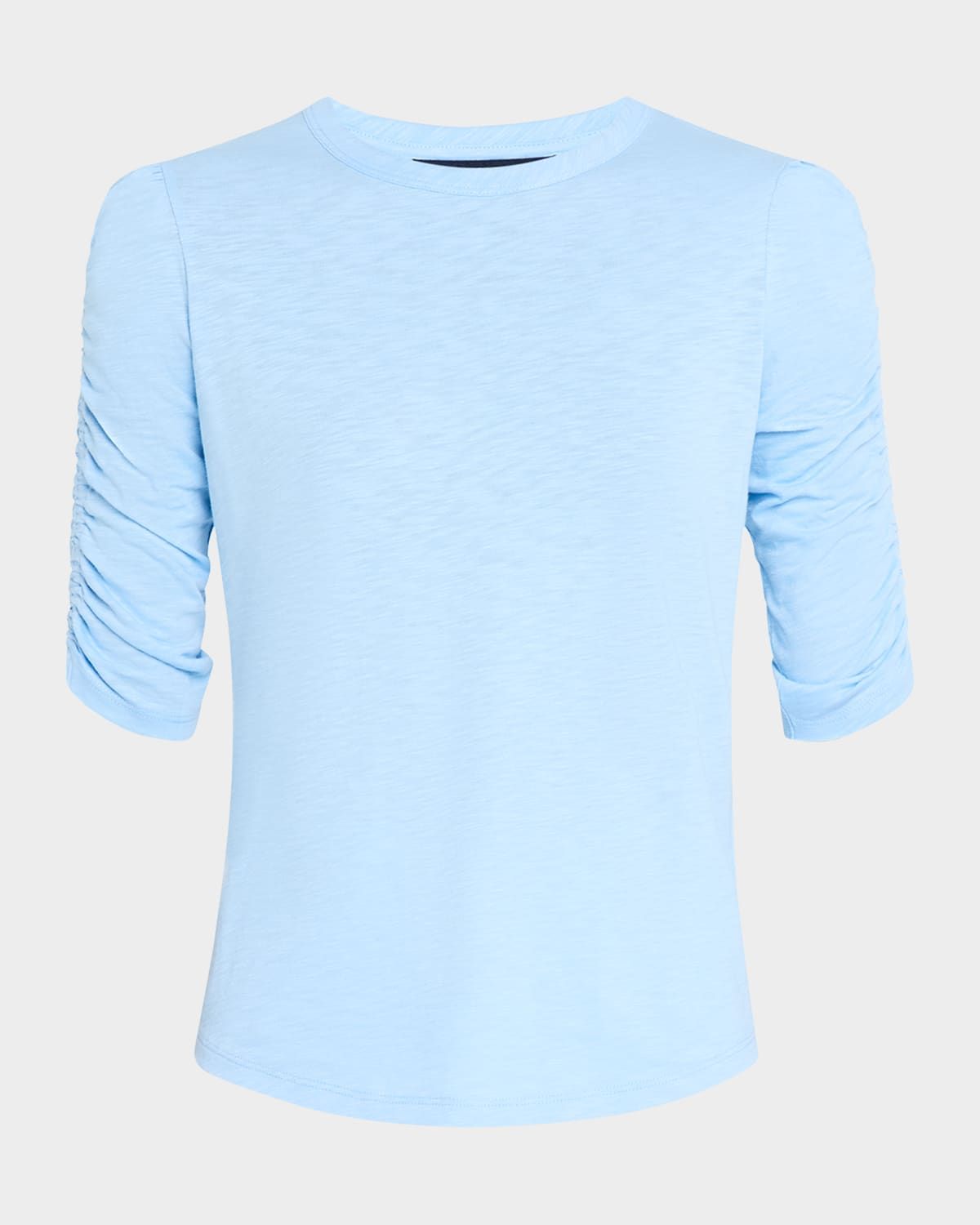Waldorf Ruched-Sleeve Tee
