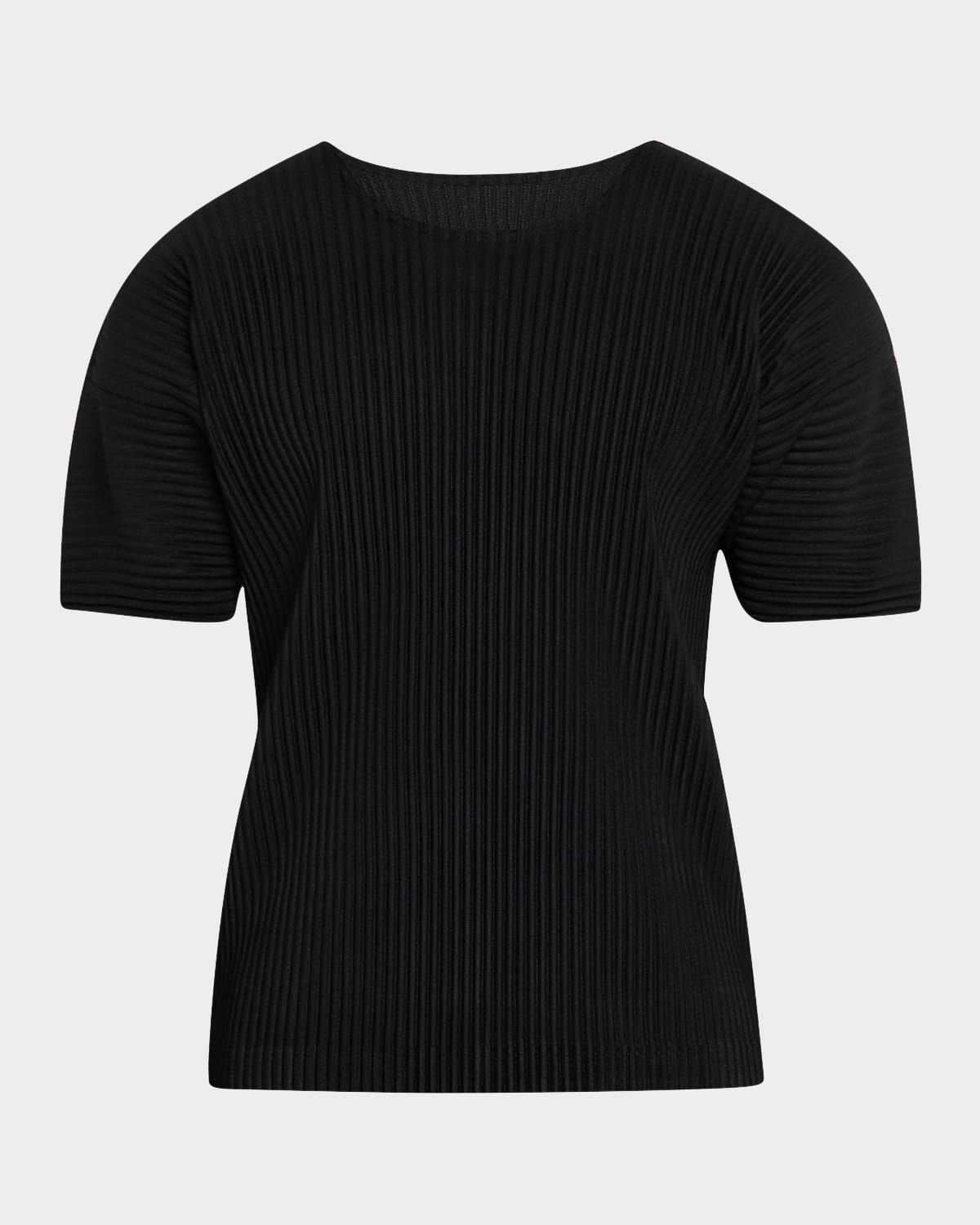 Men & apos;s Pleated T-Shirt