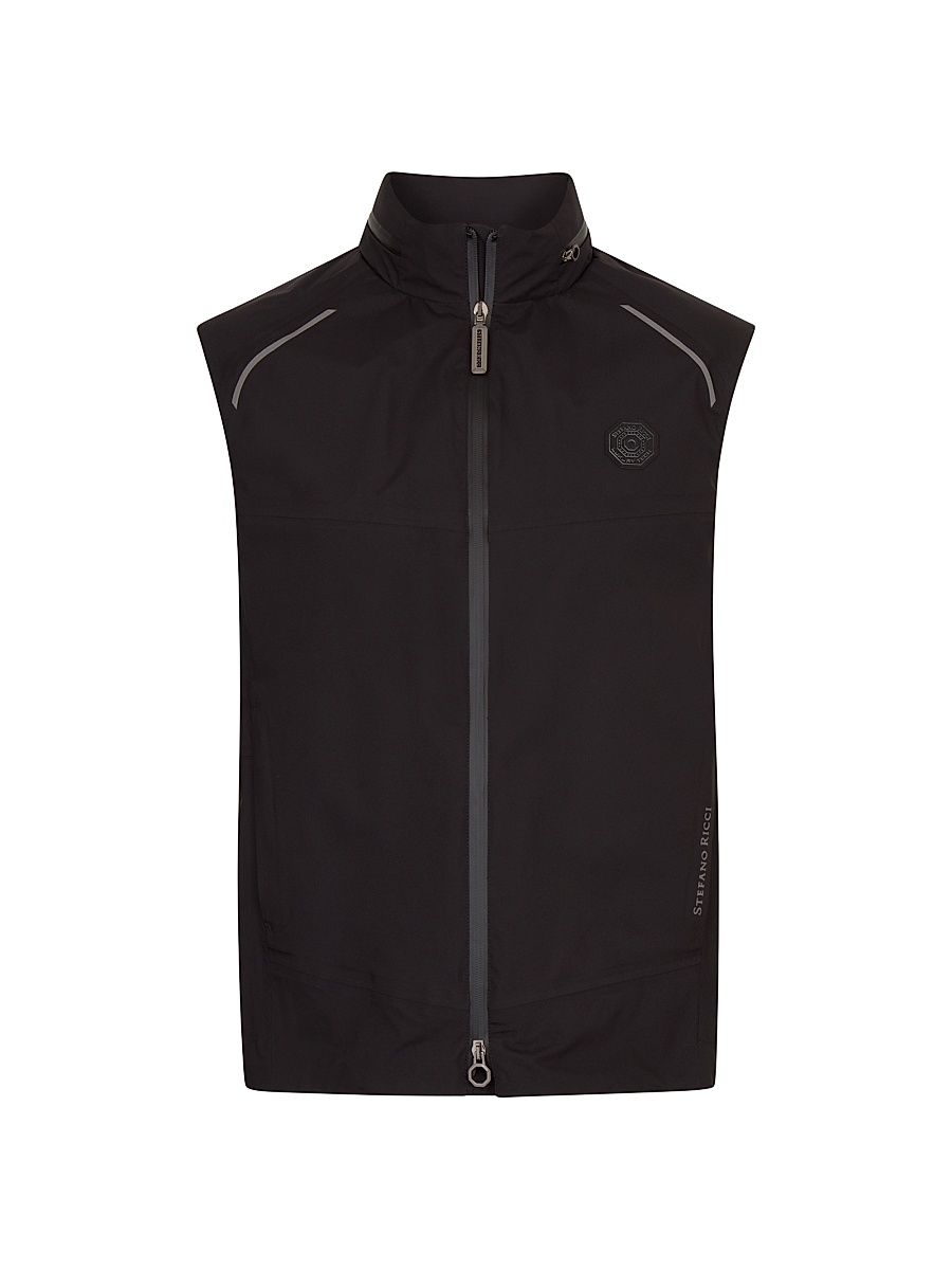 Men's Sport Vest - Jet Black - Size 50