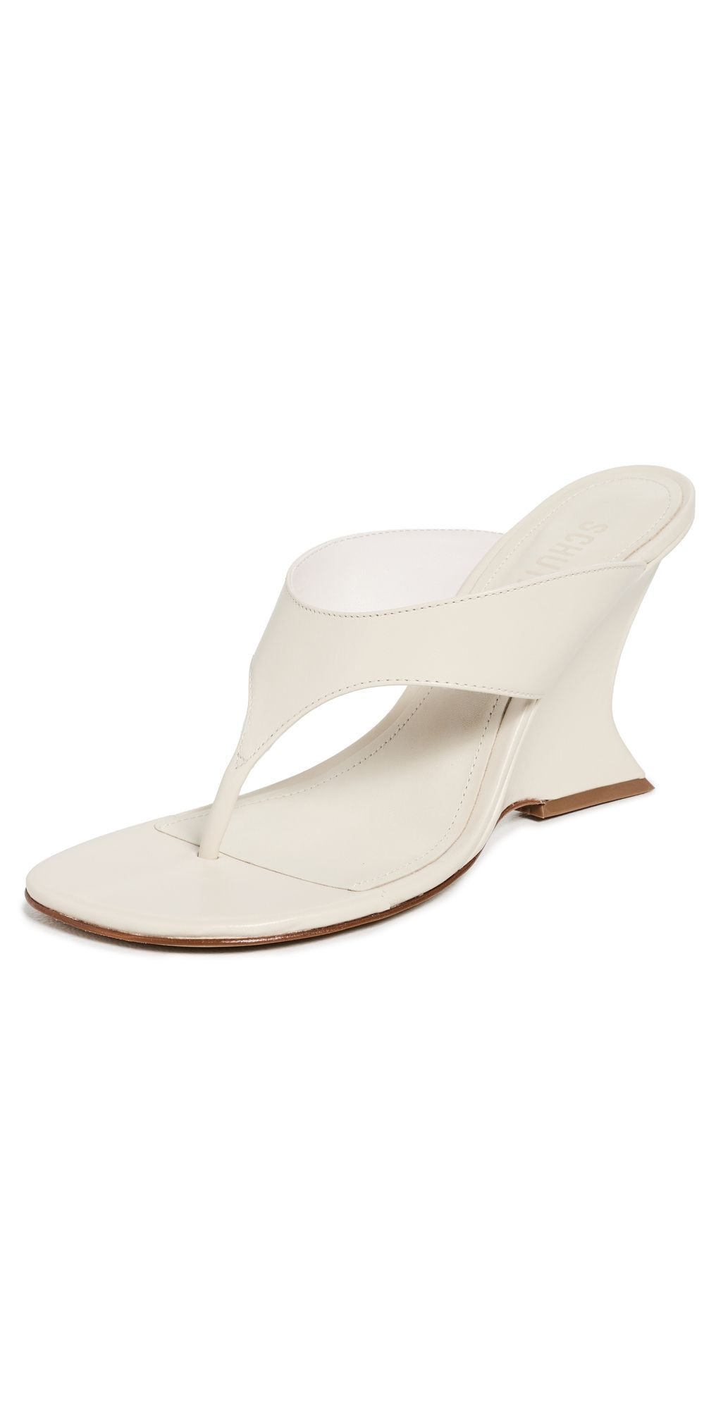 Schutz Maya Sandals Sugar White 7.5
