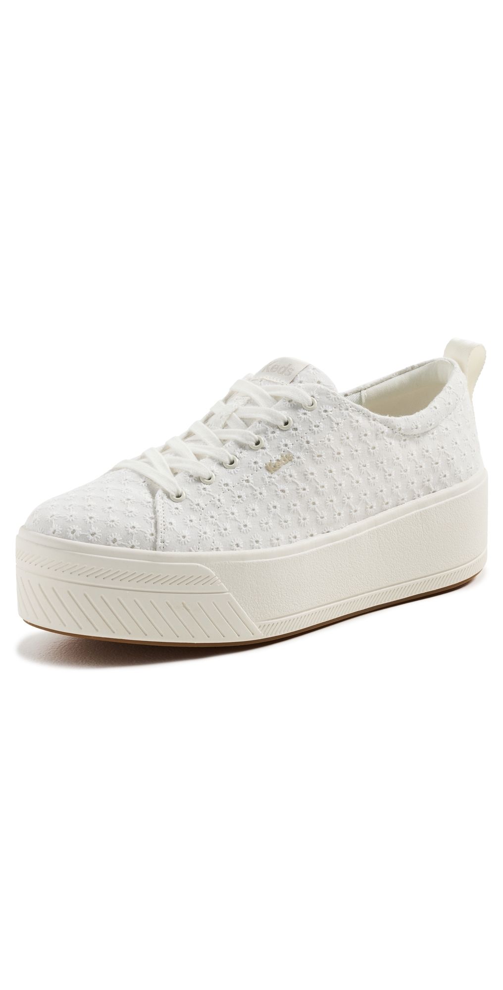 Keds Skyler Festival Eyelet Sneakers Snow White 7