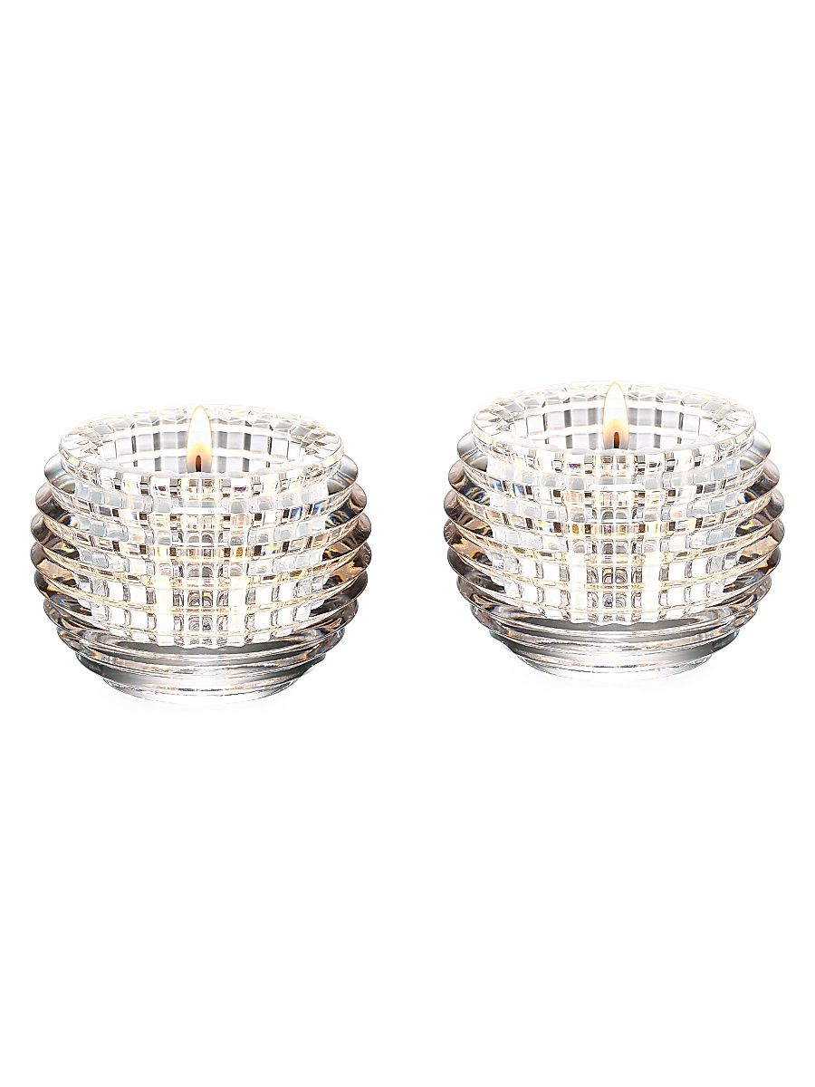 Eye 2-Piece Clear Votive Set