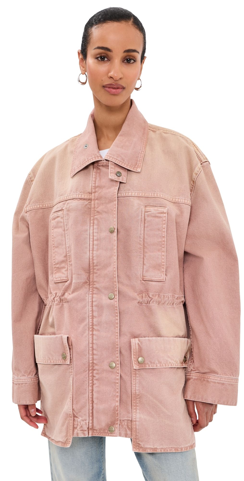HALFBOY Field Jacket Peach Whip M
