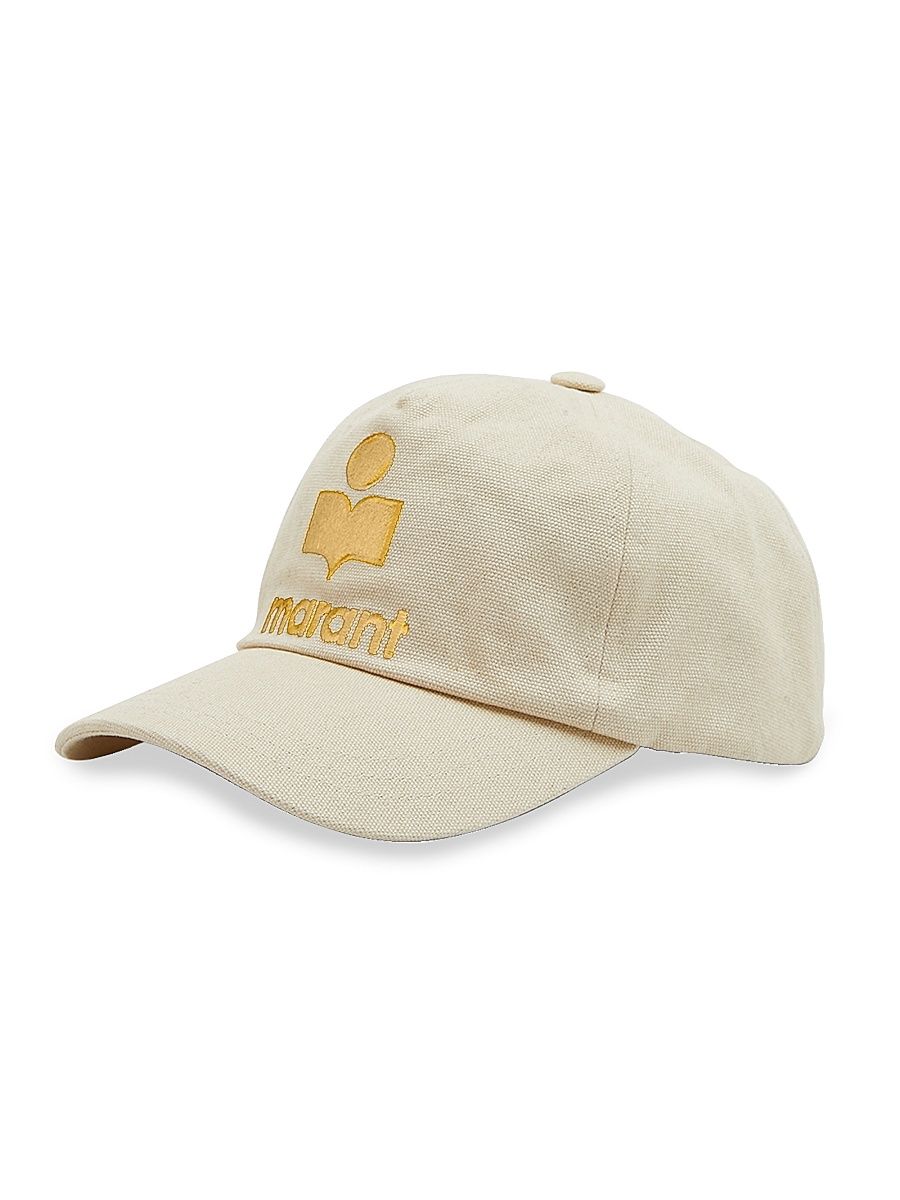 Women's Tyron Cotton Baseball Cap - White Pattern