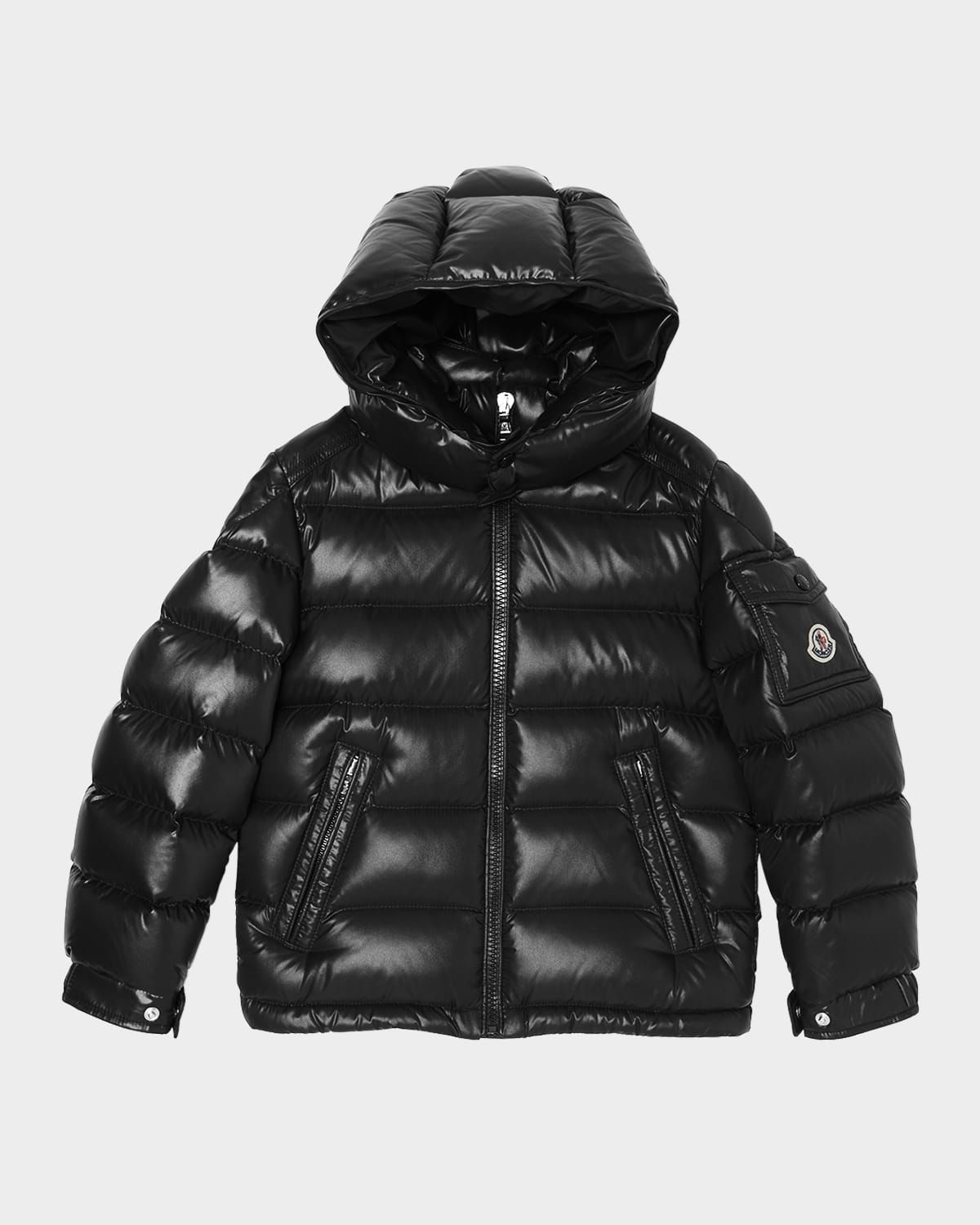 Boy & apos;s Maya Hooded Short Down Jacket