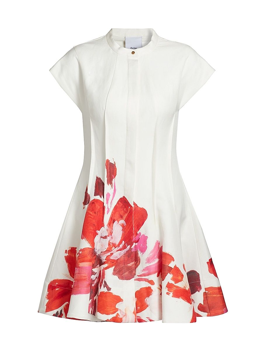 Women's Chapelhill Floral Minidress - Wildberry Bloom - Size 10