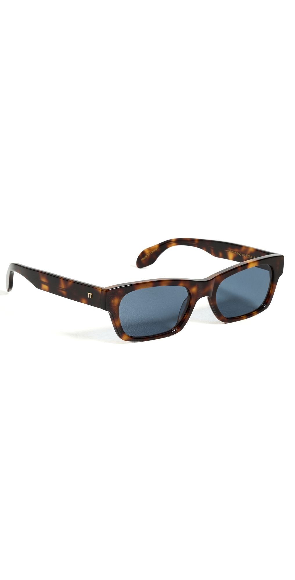 Elisa Johnson Alix Sunglasses Brown Tortoise One Size
