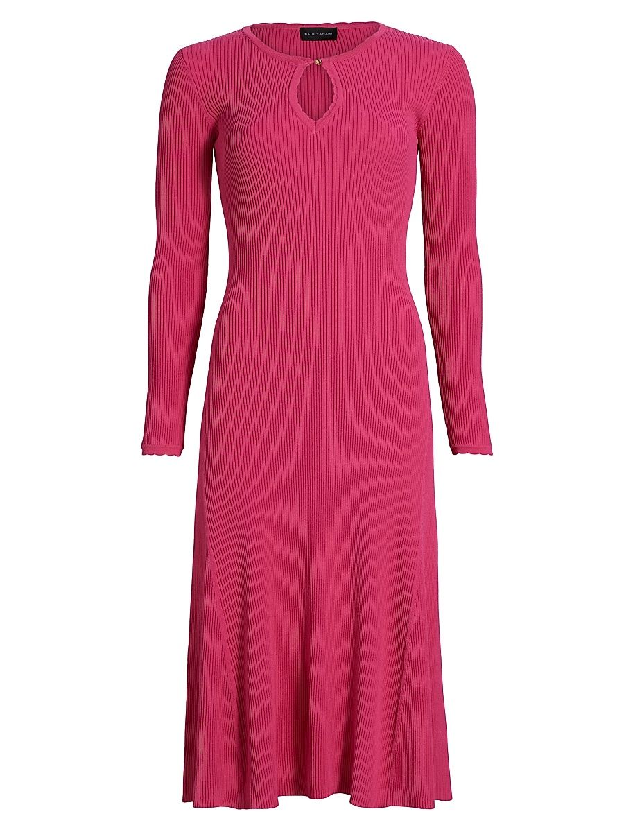 Women's The Belinda Sweater Dress - Haute Pink - Size XL