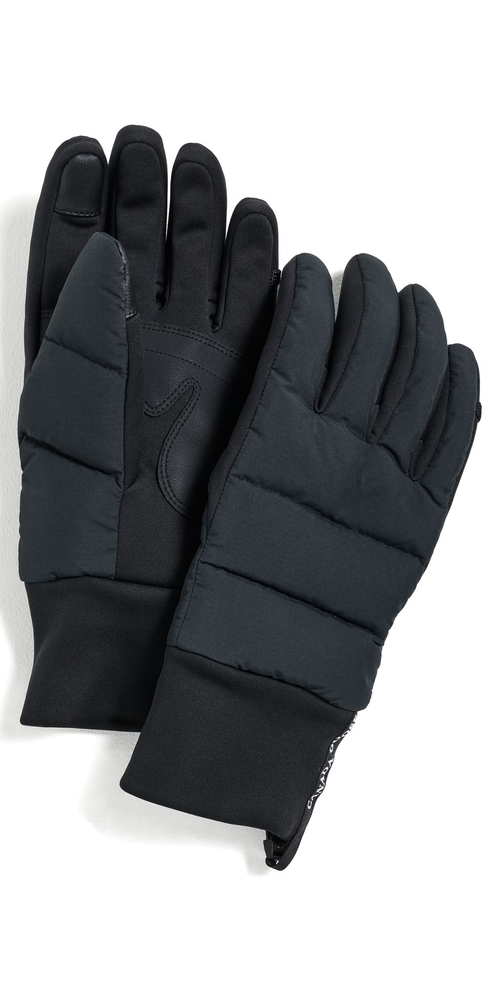 Canada Goose Puffer Gloves Black L