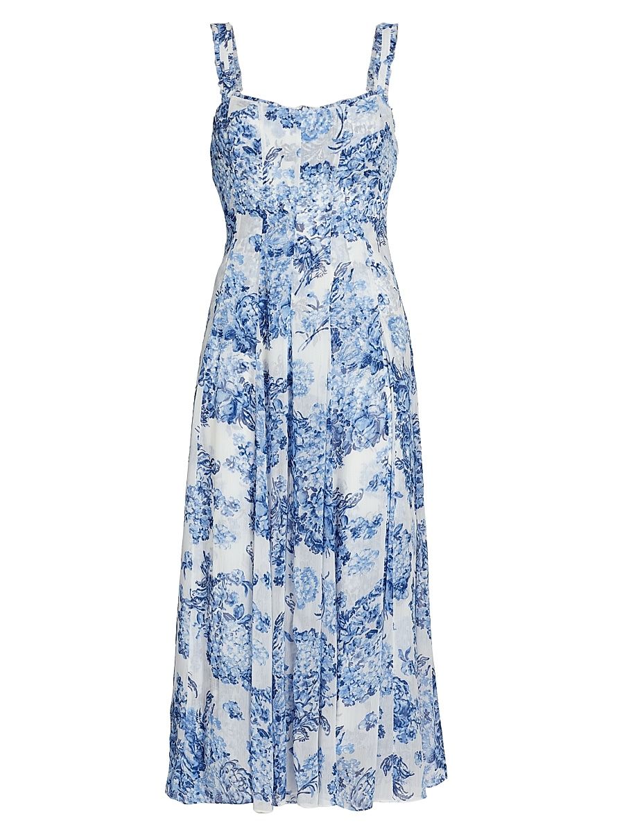 Women's Marmo Costal Bouquet Dress - Endless Sky Multi - Size 12