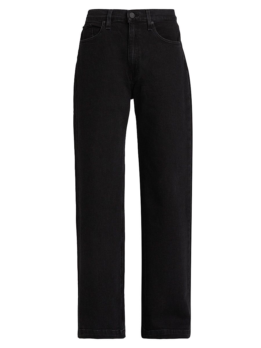 Women's Jodie High-Rise Stretch Wide-Leg Jeans - Black - Size 31