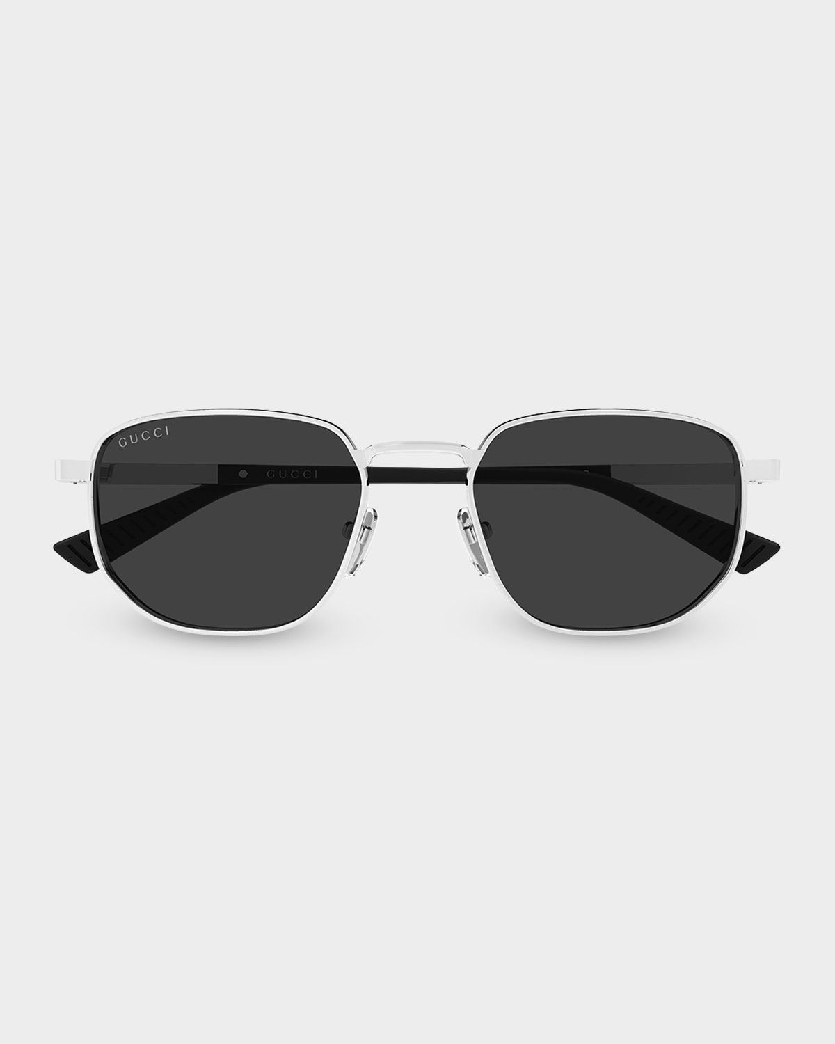 Men & apos;s GG2093S-001 Metal and Acetate Square Sunglasses