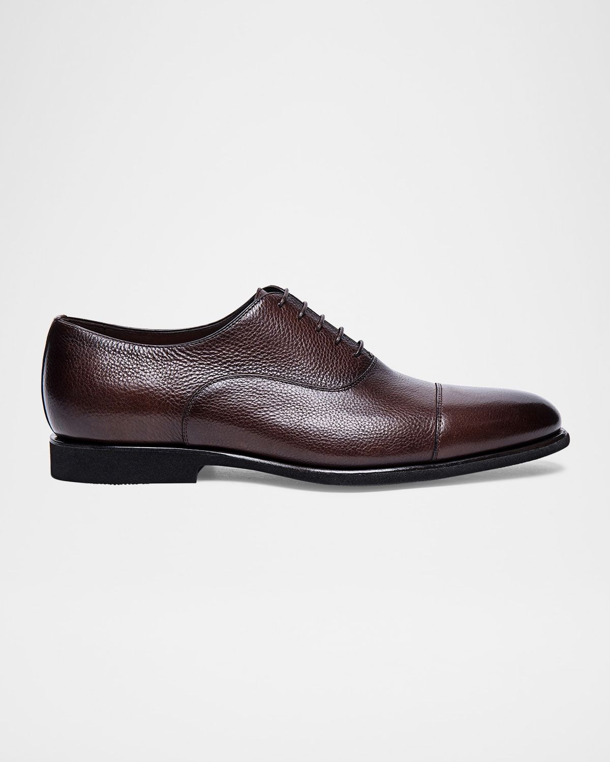 Men & apos;s Darian Grained Leather Oxfords