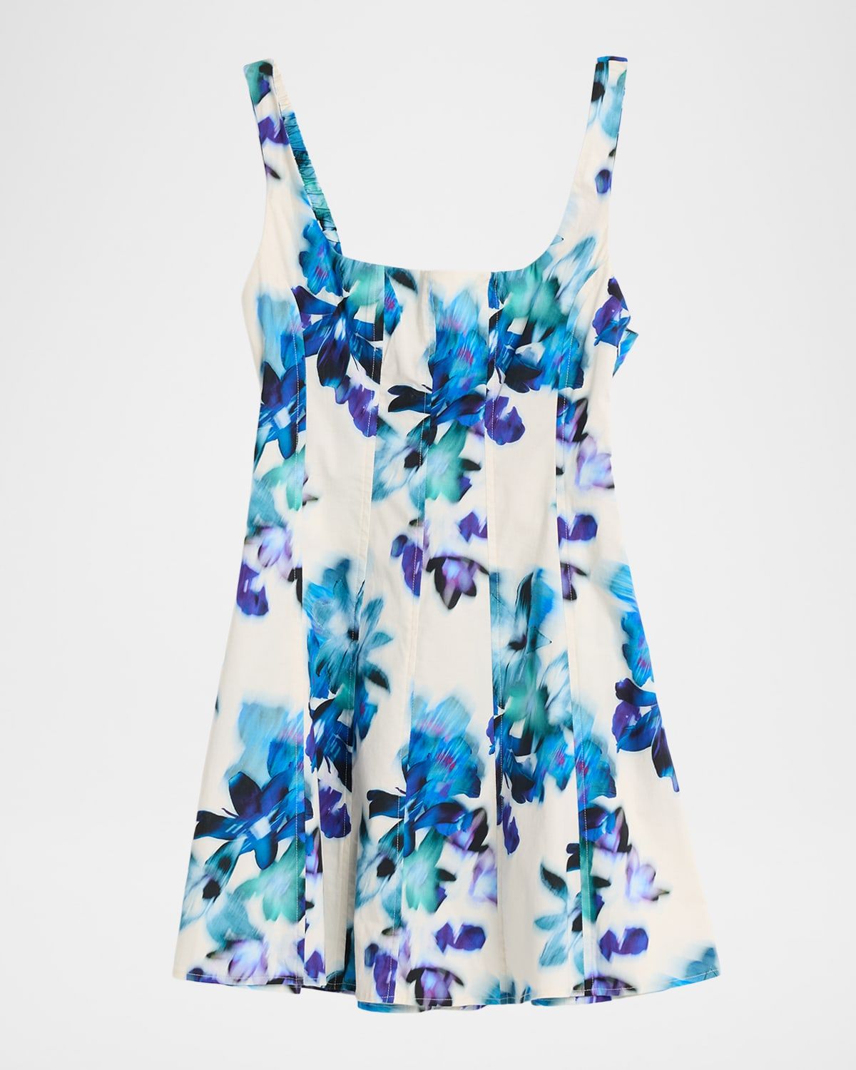 Lottie Blurred Bouquet Mini Dress