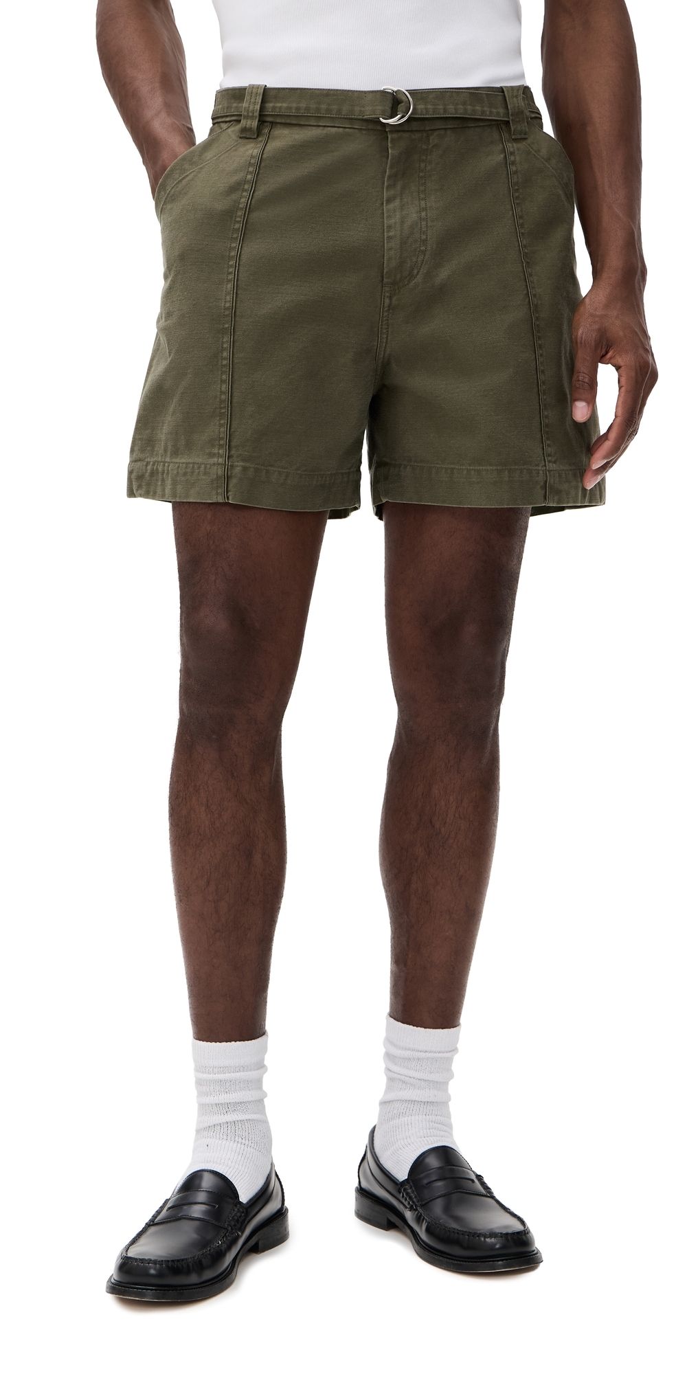 Wales Bonner Brixton Shorts Olive 50