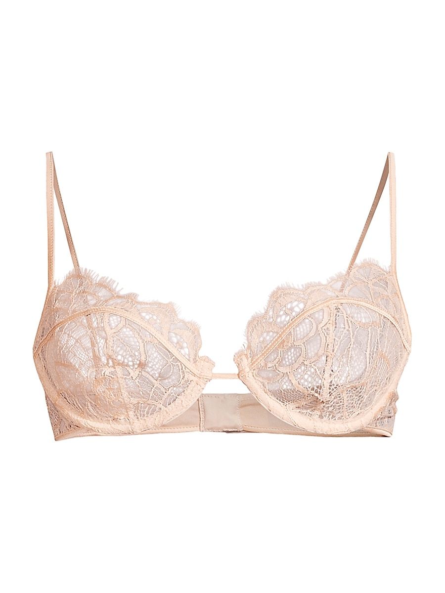 Women's Demi Lace Bra - Blush - Size 32A